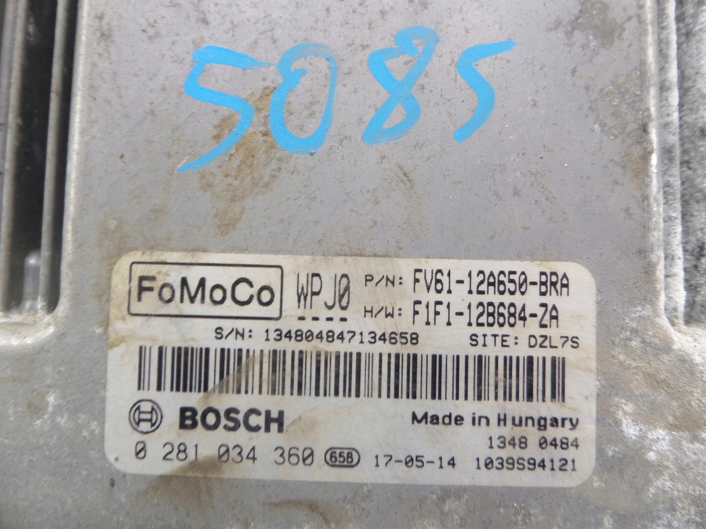 ECU FORD TRANSIT CONNECT F1F1-12B684-ZA