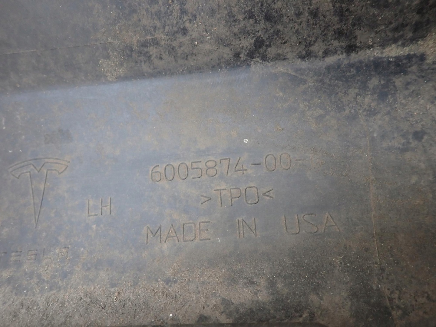 TESLA MODEL S 12-21 threshold left moulding threshold left