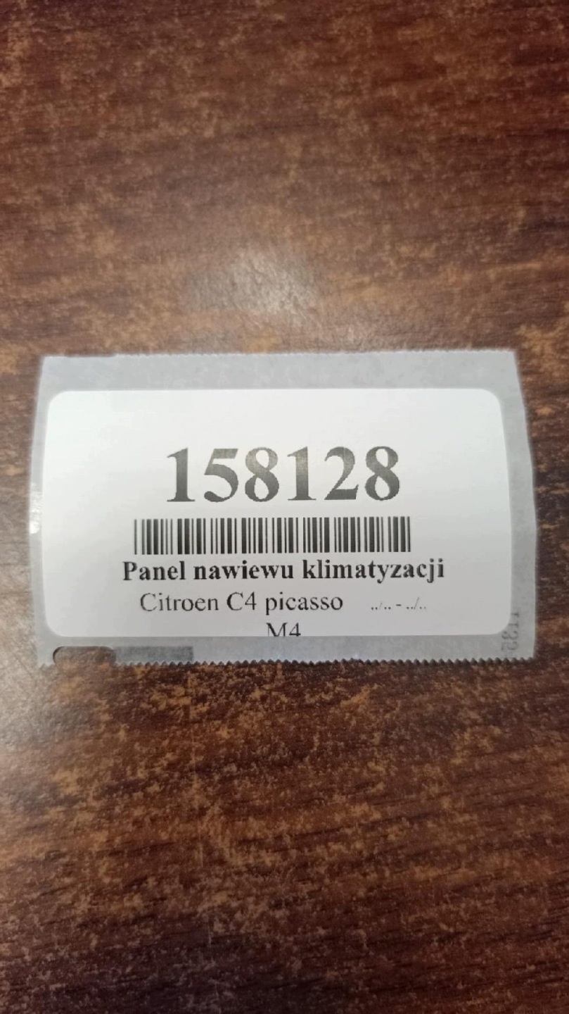 CITROEN C4 PICASSO PANEL klími klimatizaci 9652389677