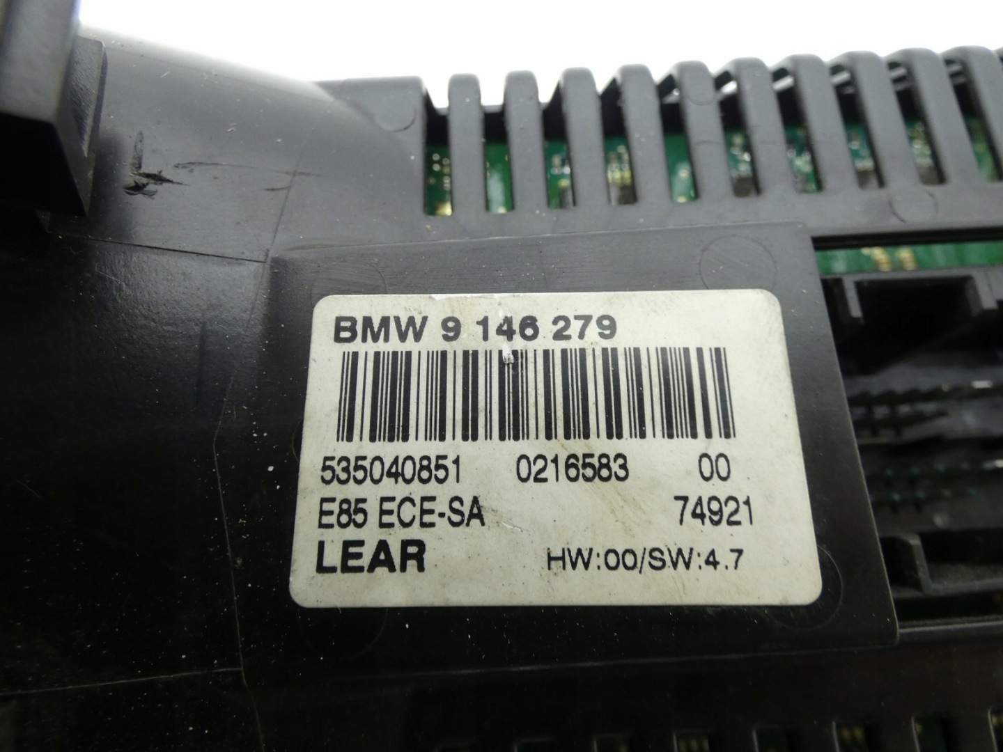 switch switch of the lights BMW Z4 E85 LIFT 9146279