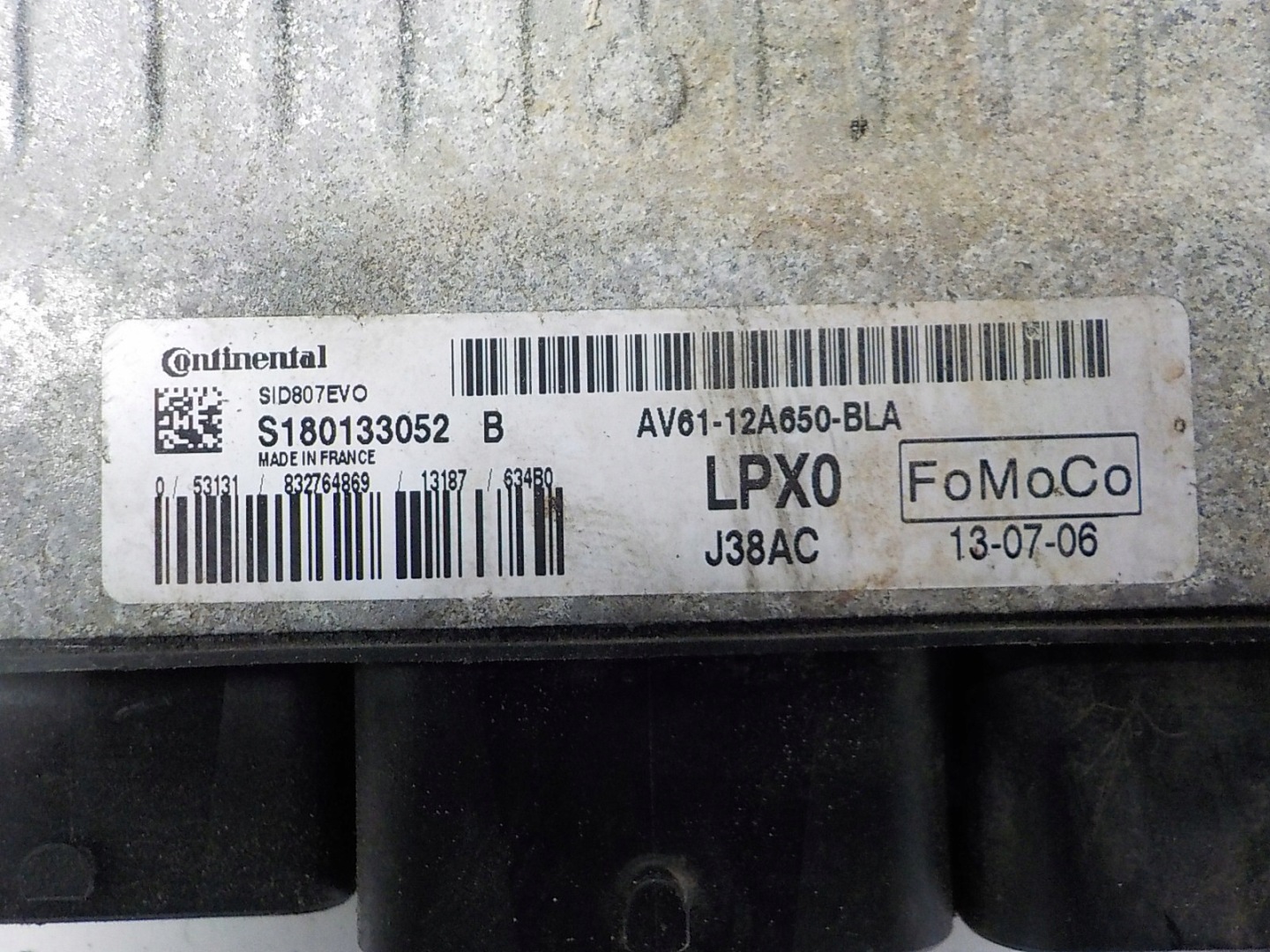 FORD Computer Bedienteil S180133052B AV61-12A650-BLA LPX0