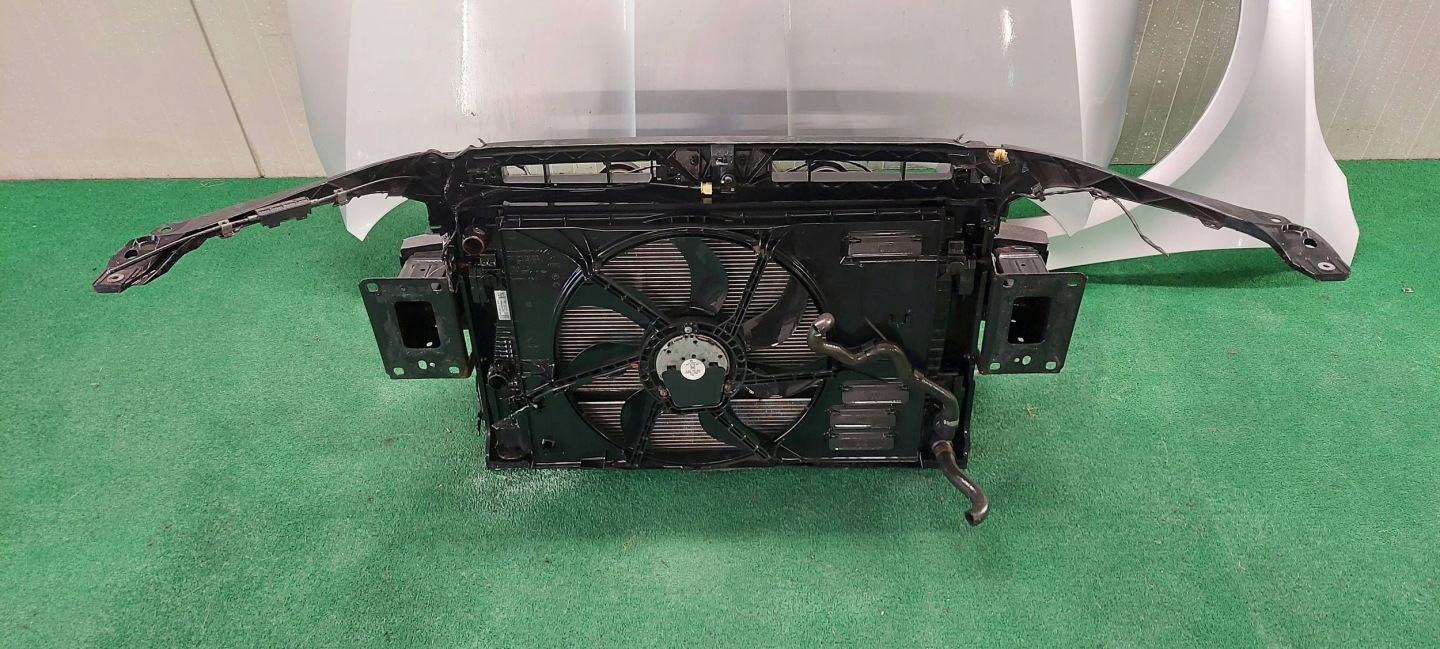 support panel for radiators complete SKODA OCTAVIA III 1.6TDI