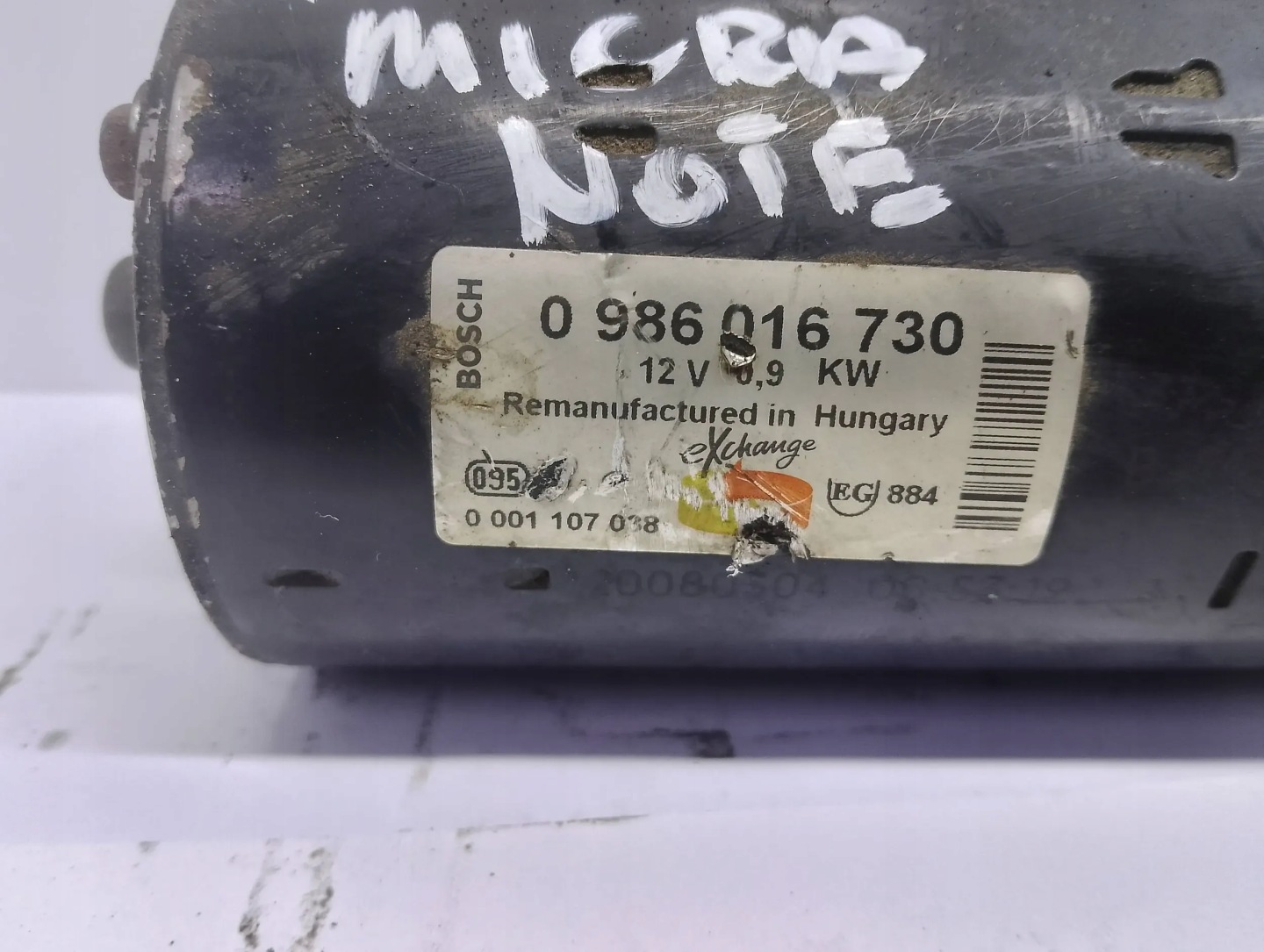 Nissan Micra 2005 Rozruszniki Complets 0986016730