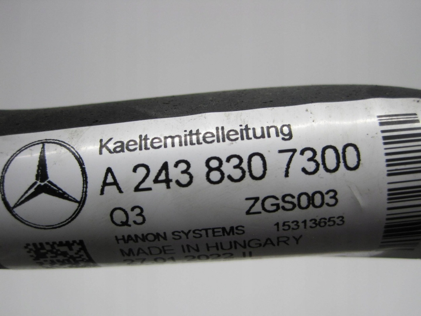 prijenos klimatizacije Mercedes-Benz EQA EQB 2021r