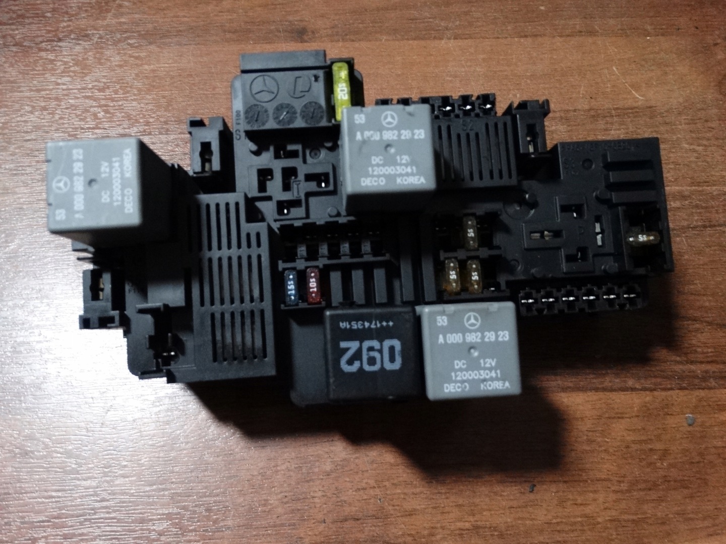 IDEAL fuse box MERCEDES W217 W222 1