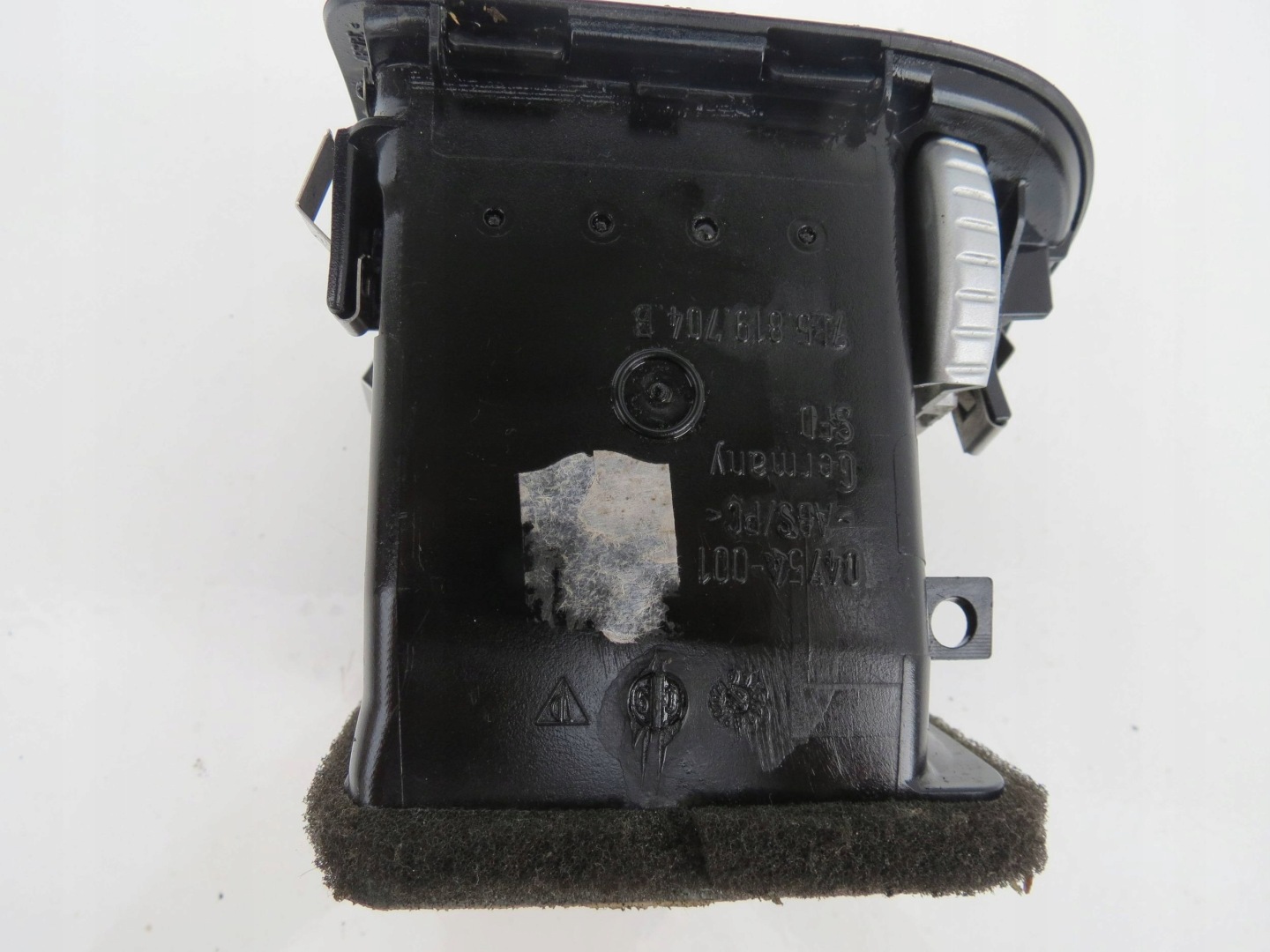 grid air conditioning devices PORSCHE CAYENNE 7L5819704B