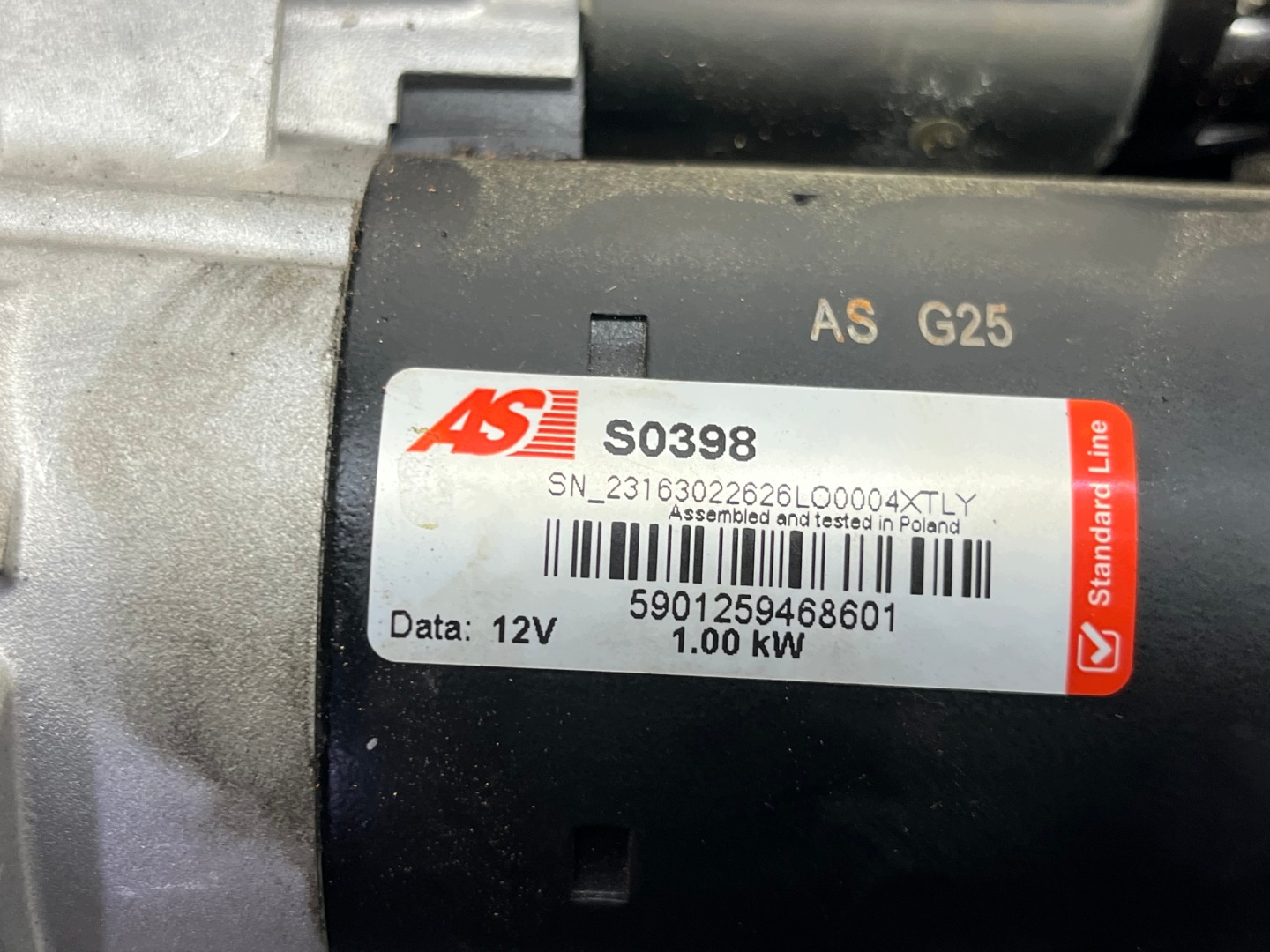 starter VOLKSWAGEN GOLF 5 plus S0398 1.6 FSI