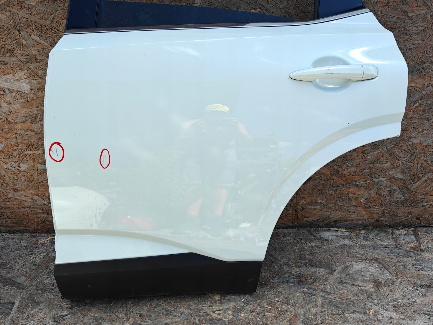 door complete left rear. left rear part NISSAN QASHQAI J12