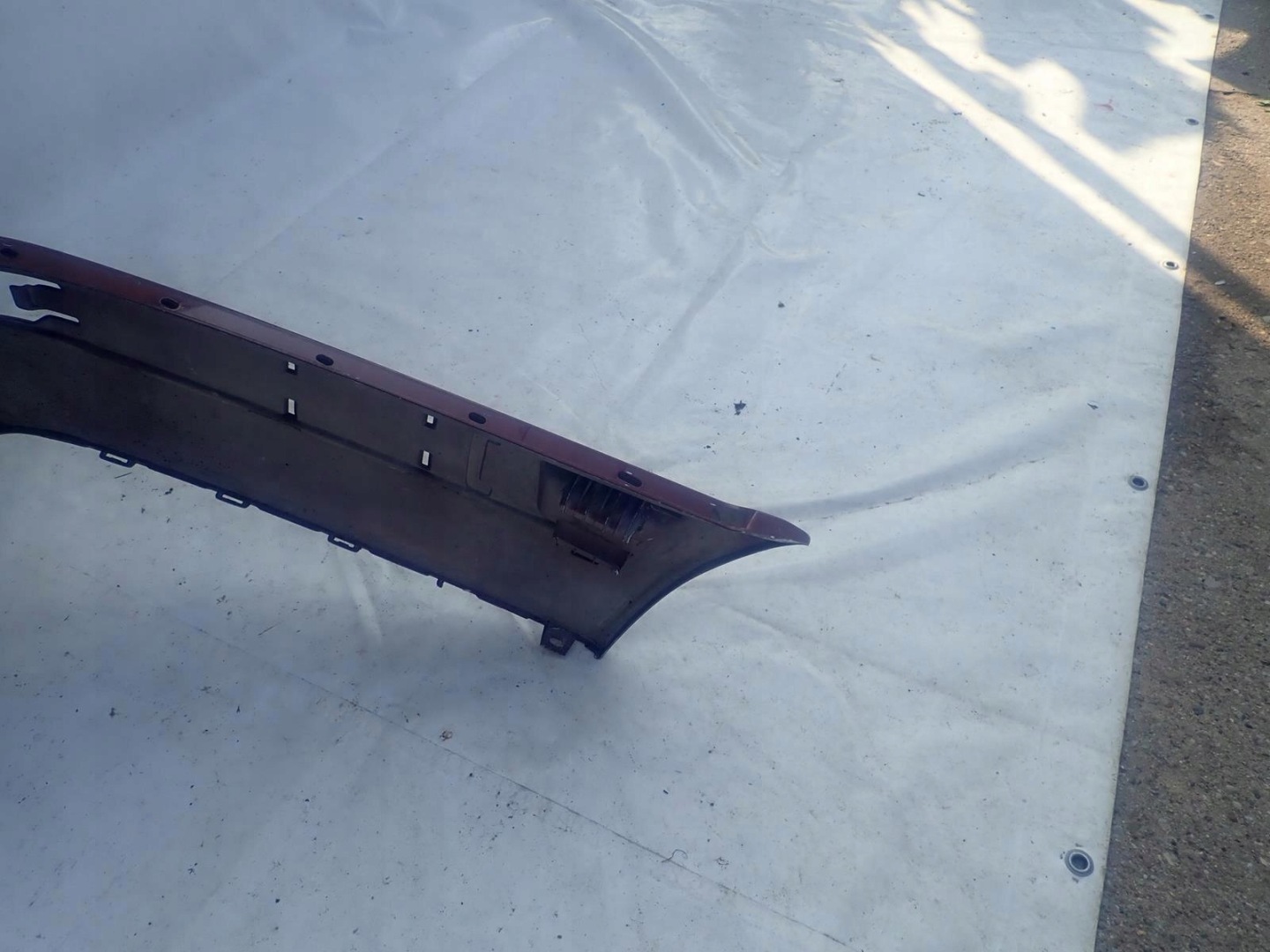 MERCEDES E-KLASA W210 sedan 95-99 bumper rear part