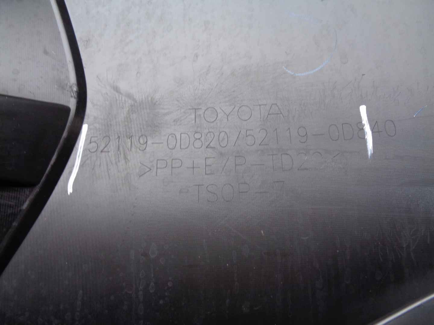 front bumper MAZDA 2 23- LIFT HYBRYDA NR 44630