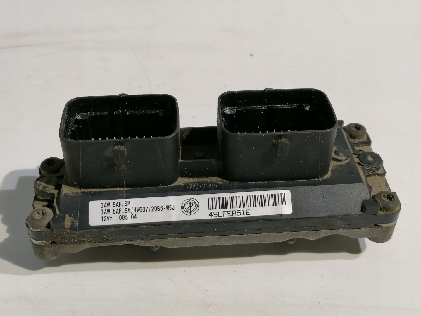 Fiat Panda II computer control unit 55193434