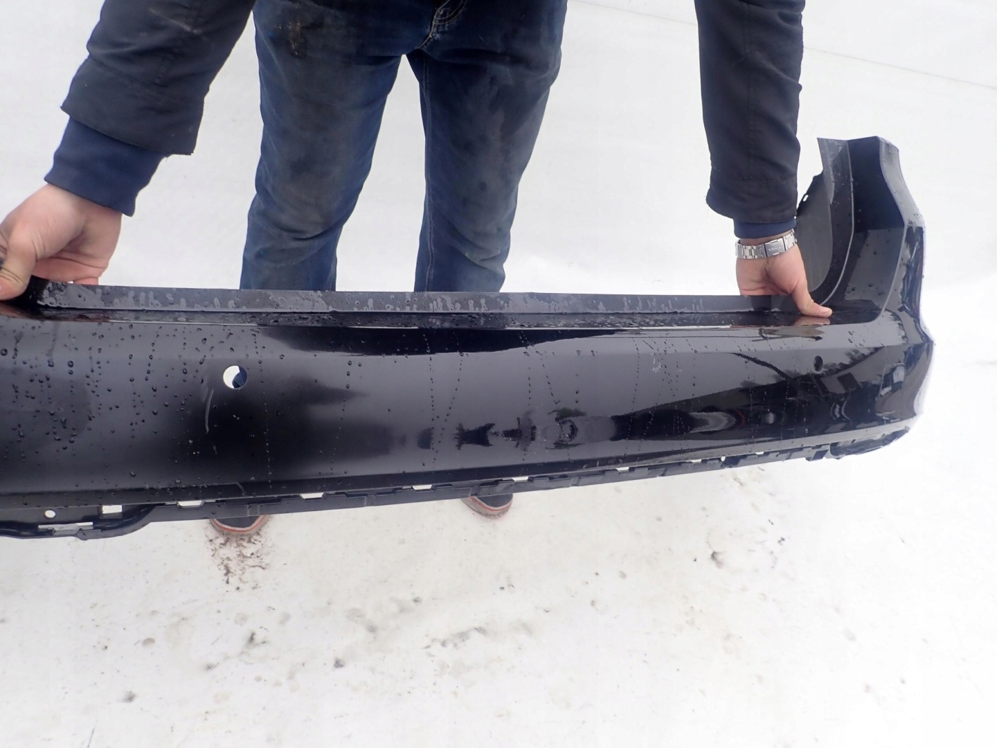 OPEL ASTRA K V KOMBI 15-> bumper rear part rear PDC