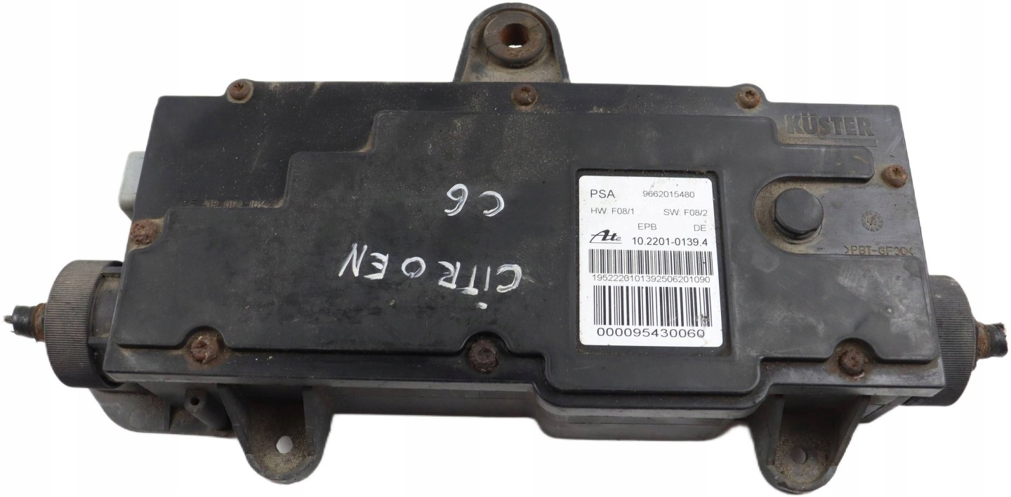 CITROEN C6 module control unit electric brake damper 9662015480