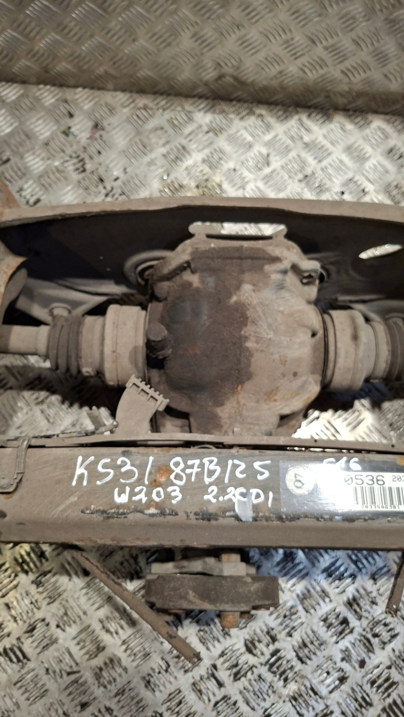 sususpension rear part subframe axle beam diff MERCEDES W203 KOMBI 2.2CDI 2,65