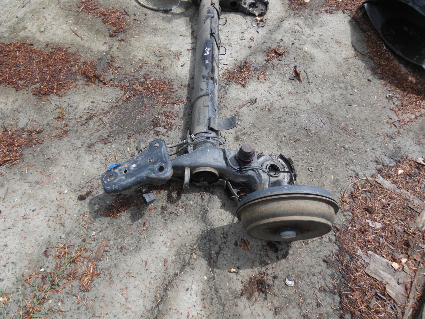 sider axis rear PEUGEOT 208 and LIFT BEBEN
