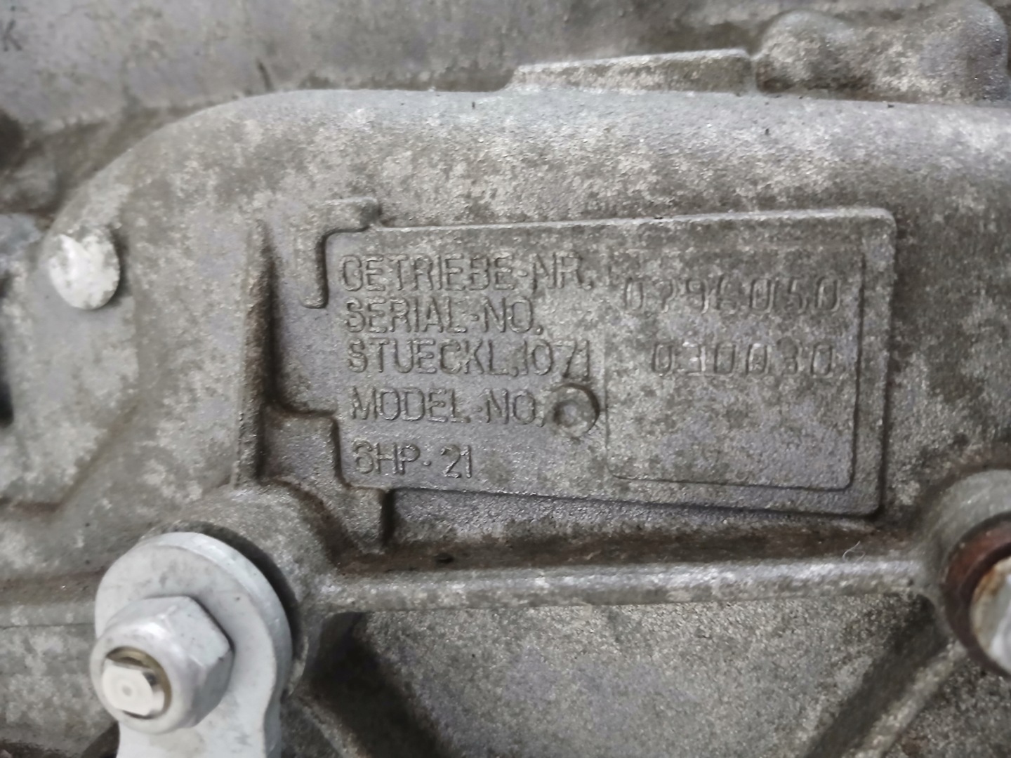 Getriebe BMW E90 N43B20A 6HP-21 OE 7592524