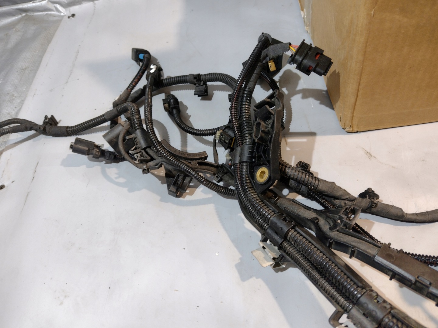 bundle of the engine Mercedes GLB W247 2.0D CDI A6541508903