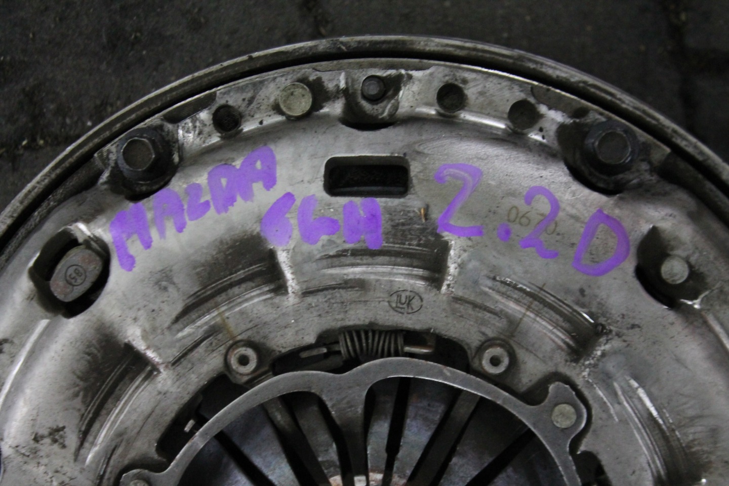 clutch DWUMAS KOMPLET MAZDA 6 GH 2.2 CITD 07-12