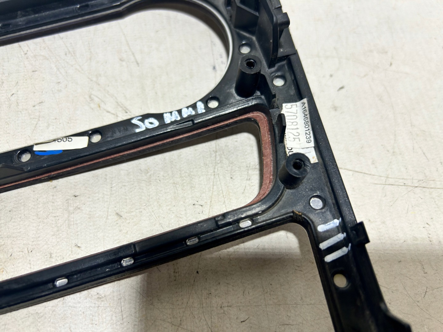 MERCEDES GL X164 Châssis PANELU DEKOR Console Bois A1646801239