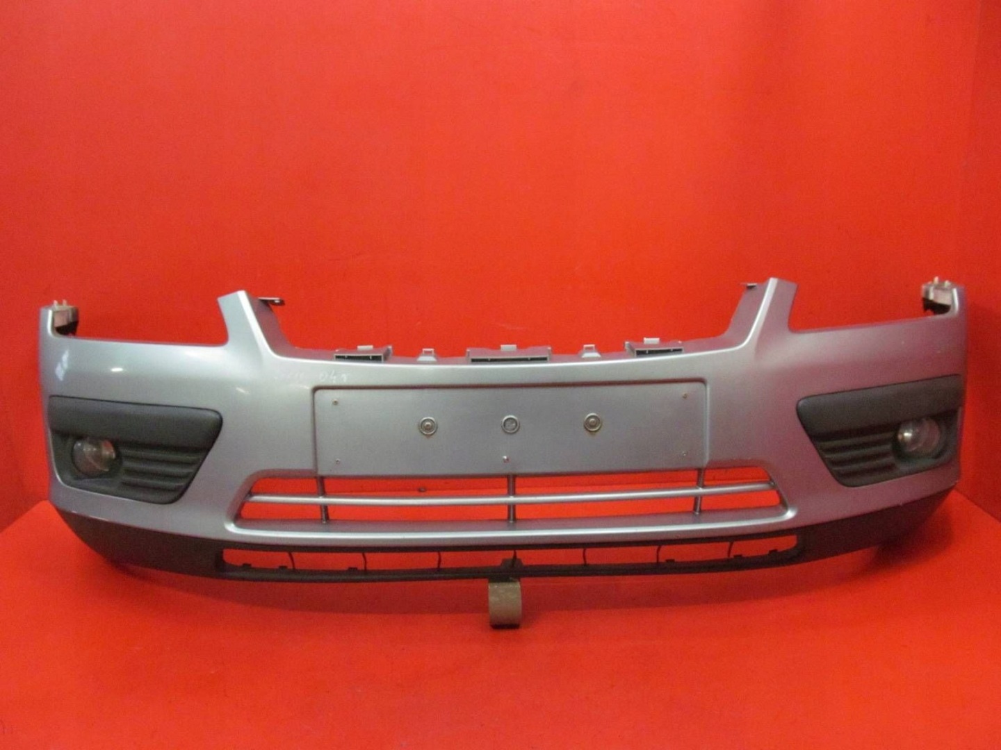 FORD FOCUS II 2 MK2 04-07 bumper front front SREBRNY D1