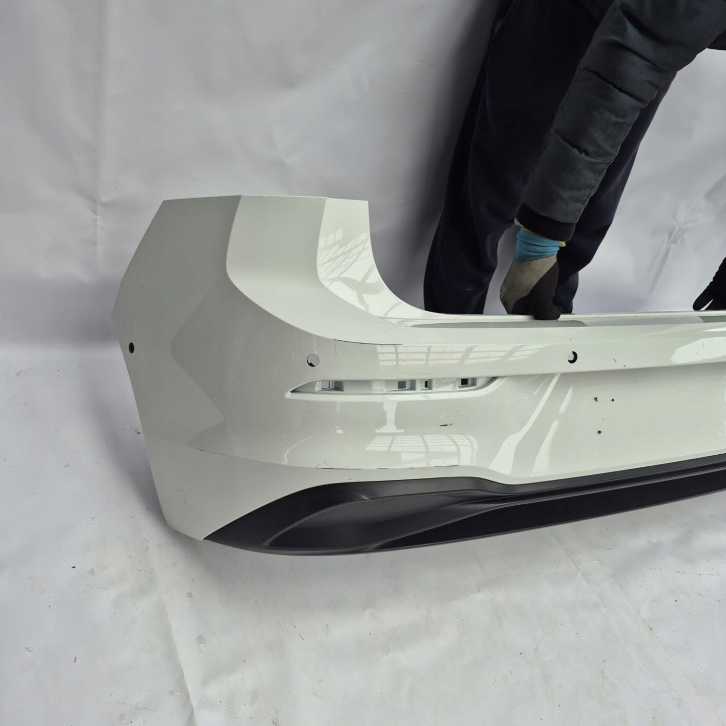 VW GOLF VIII 8 HB 19- bumper rear part rear PDC
