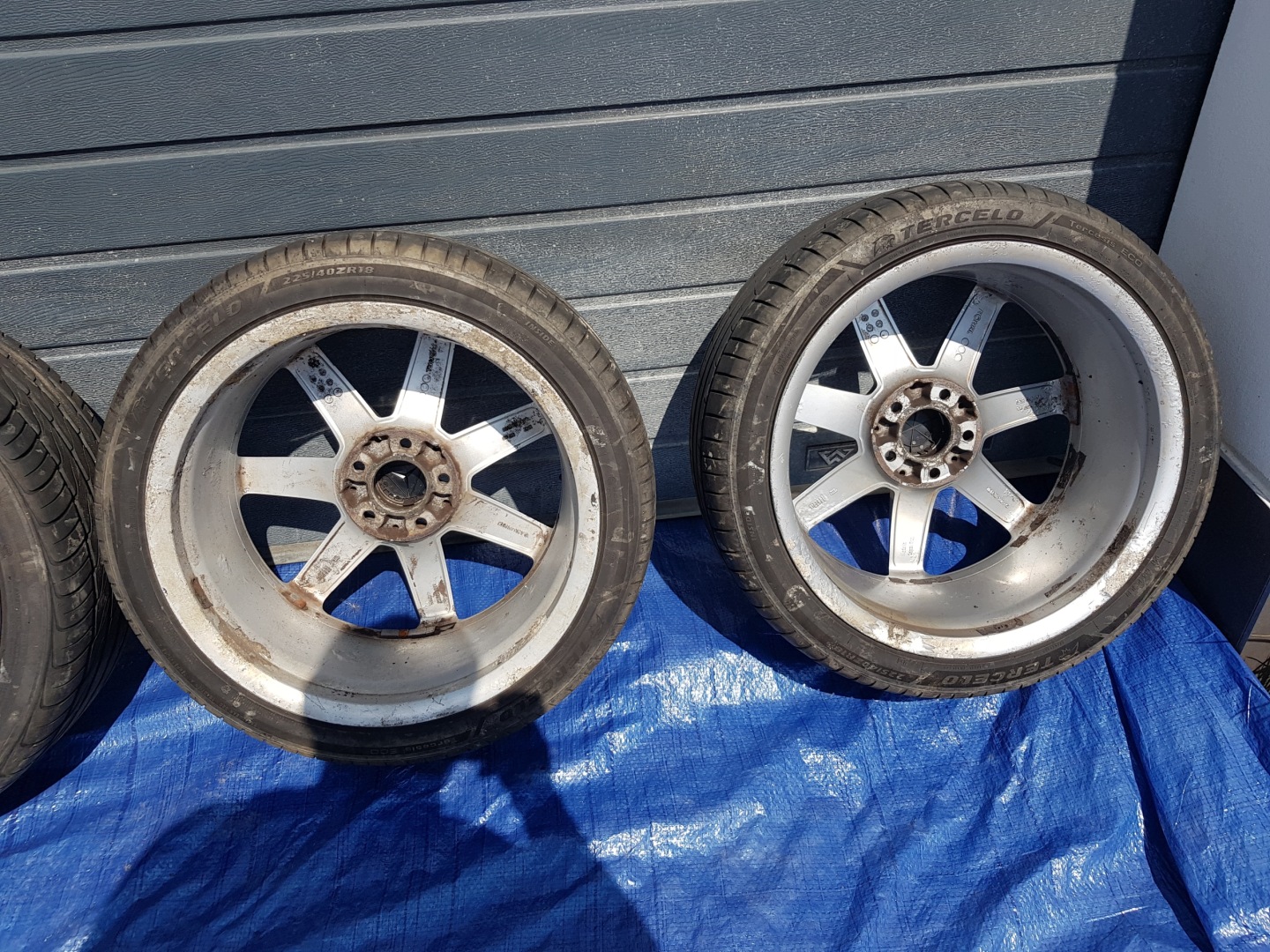 MERCEDES W204 AMG wheels disc discs 18''