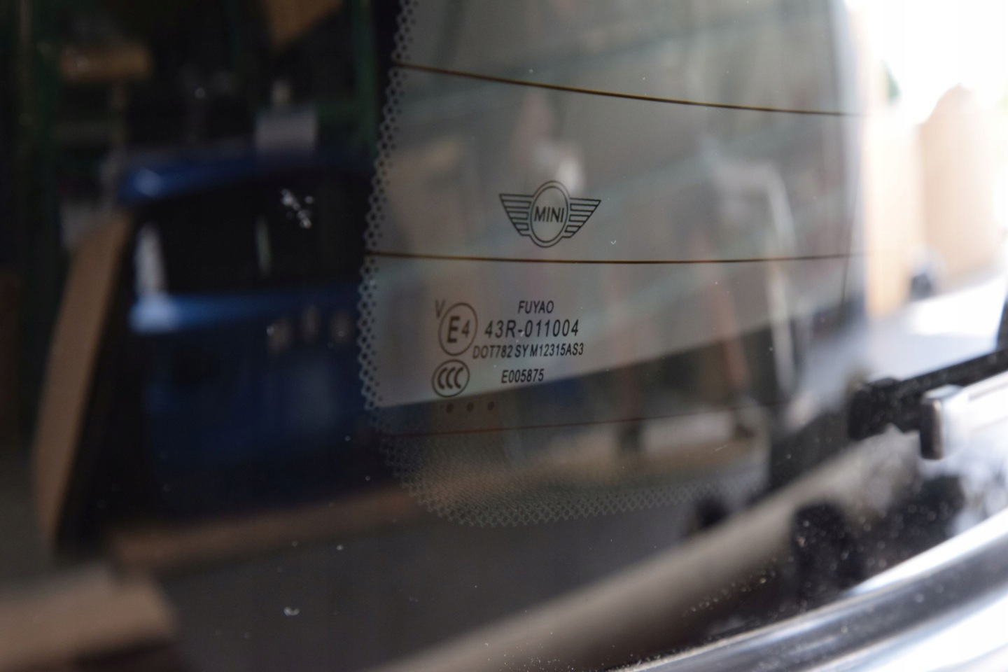 boot door rear MINI COOPER F60 colour B22