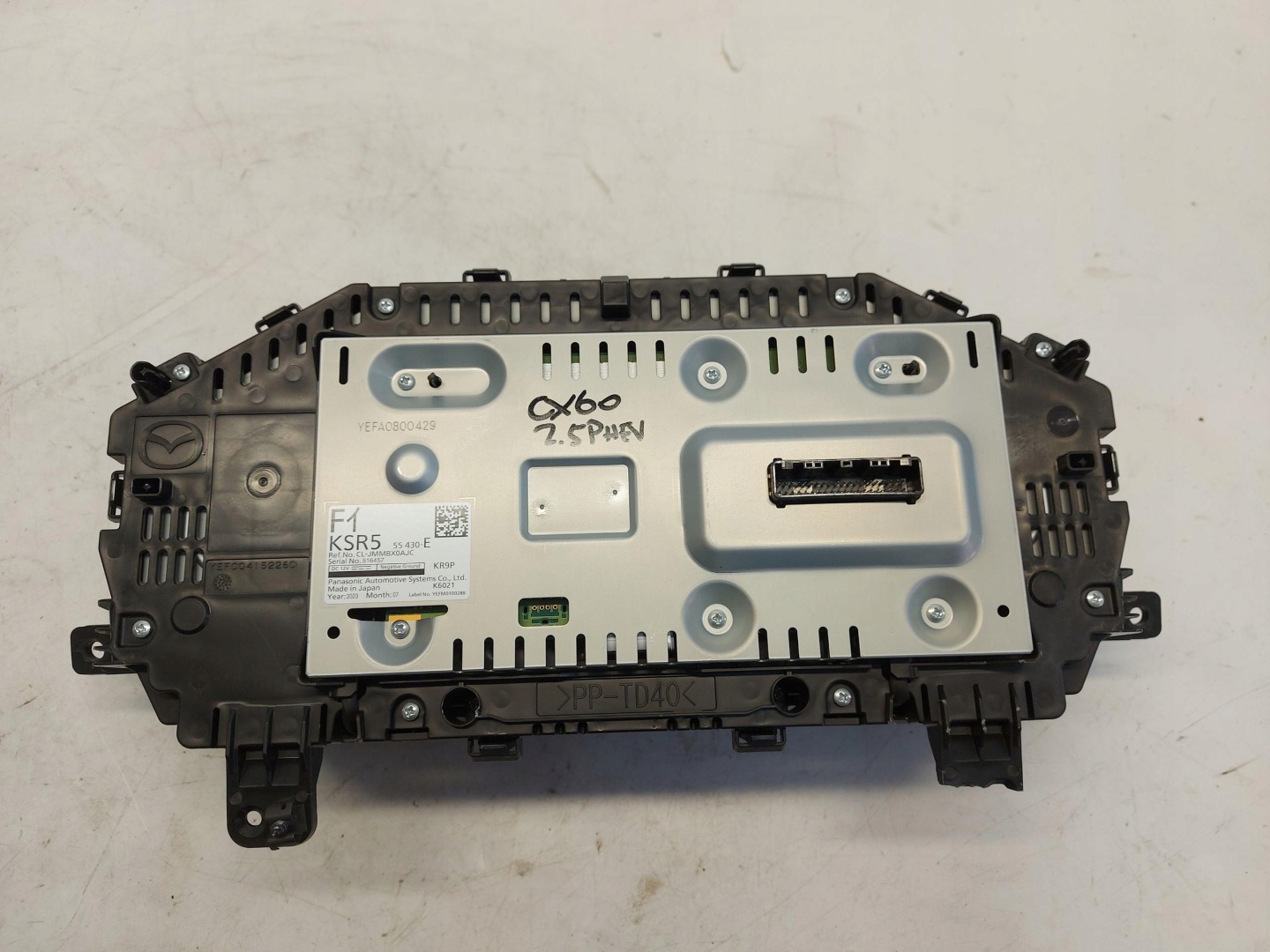 Mazda CX60 2023r budíky wirtualny budiky ksr5-55430