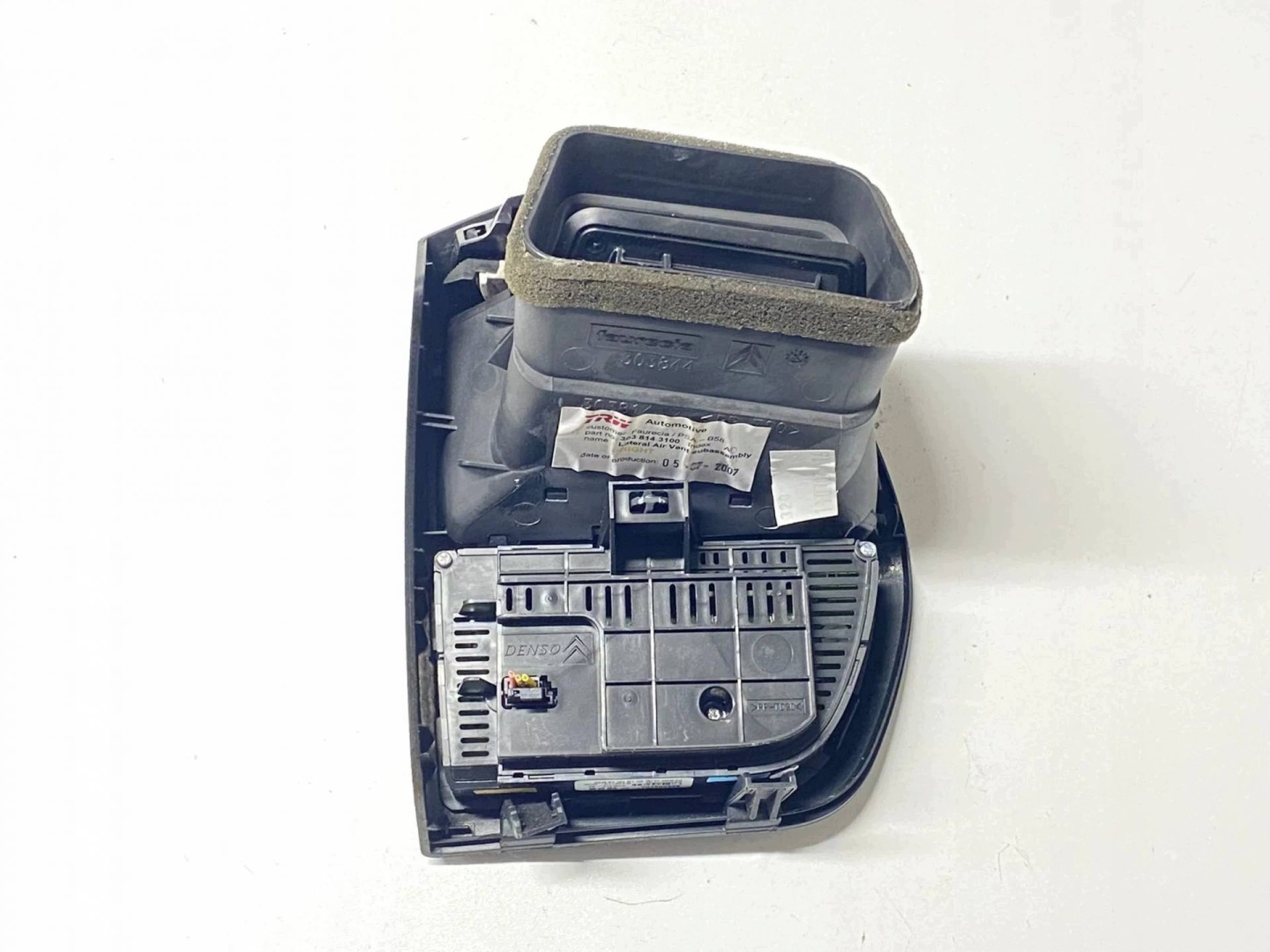 control air conditioning control panel Citroen C4 Grand Picasso 1 2007 9659627677