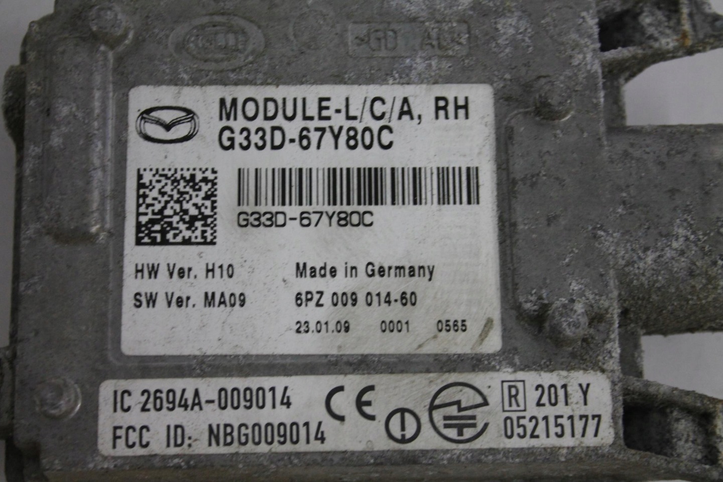 MODUL LEUCHTEN G33D-67Y80C MAZDA 6 GH 07-12
