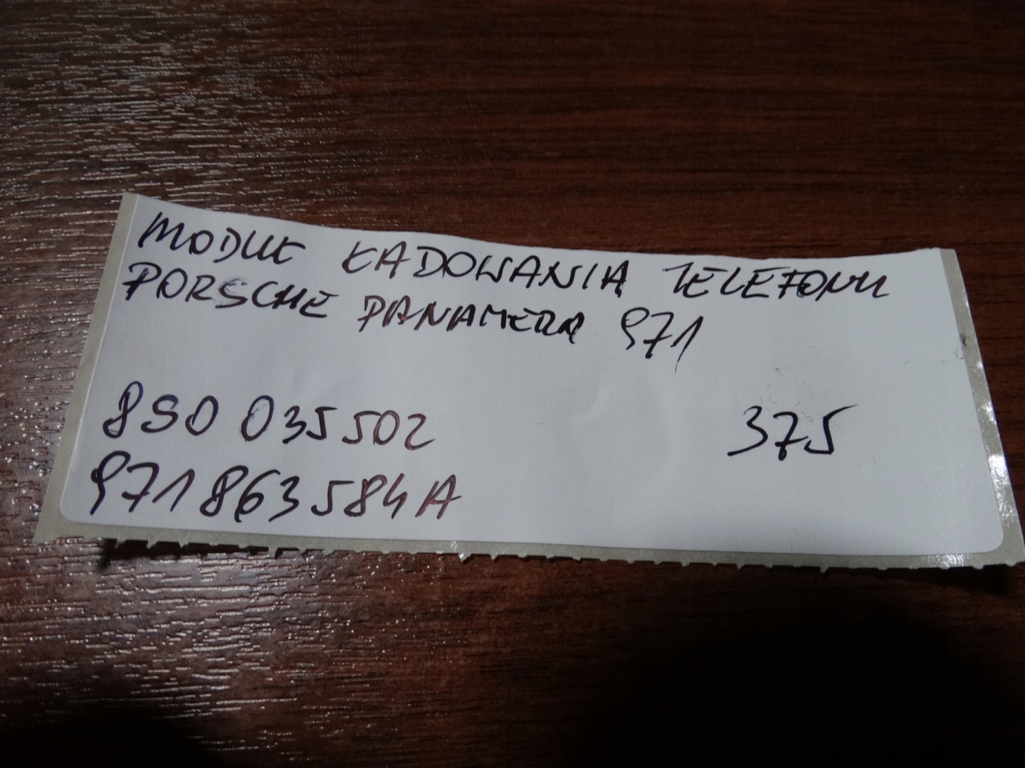 IDEALNA LADOWARKA TELEFONU PORSCHE PANAMERA 971 1