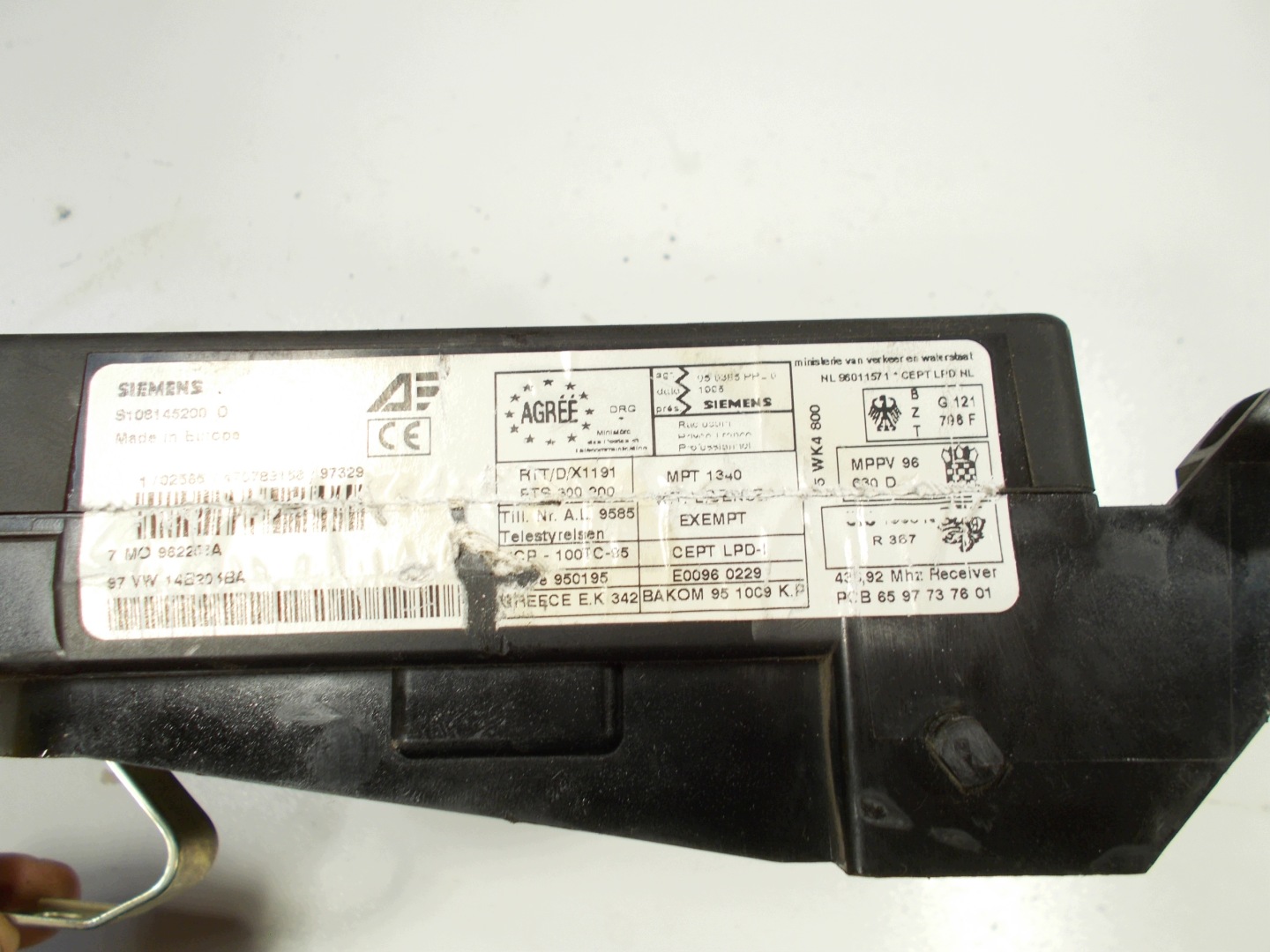 scatola BEZP modulo VW SHARAN e FORD GALAXY 5WK4800 S108145200D 7M0962258A