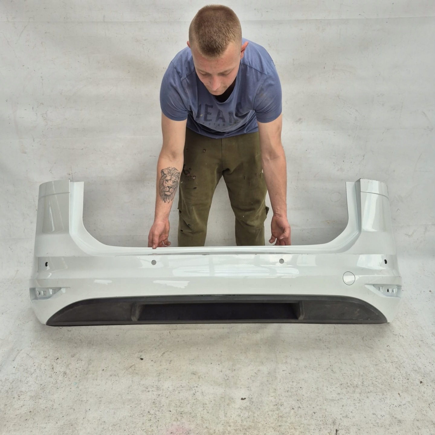 VW TOURAN II 2 15-> bumper rear part rear 6XPDC