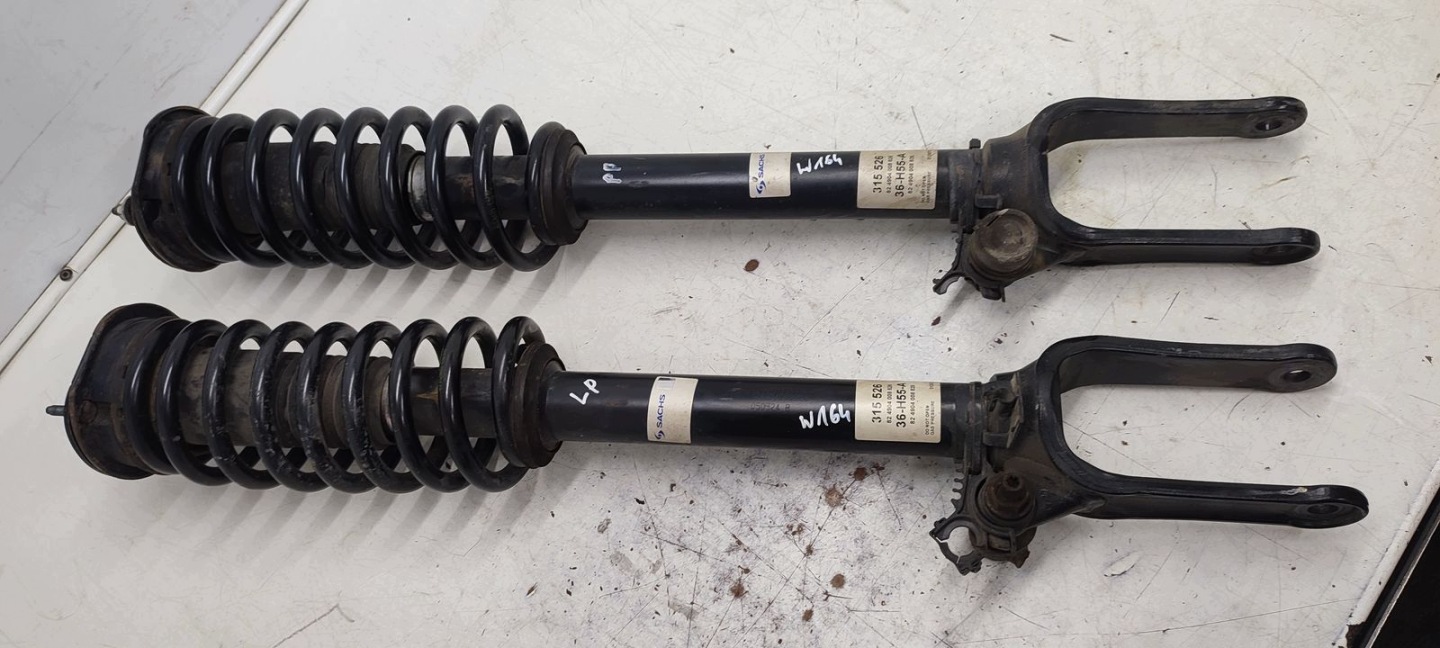 shock absorber spring front sususpension Mercedes W164 ML 3,5 petrol