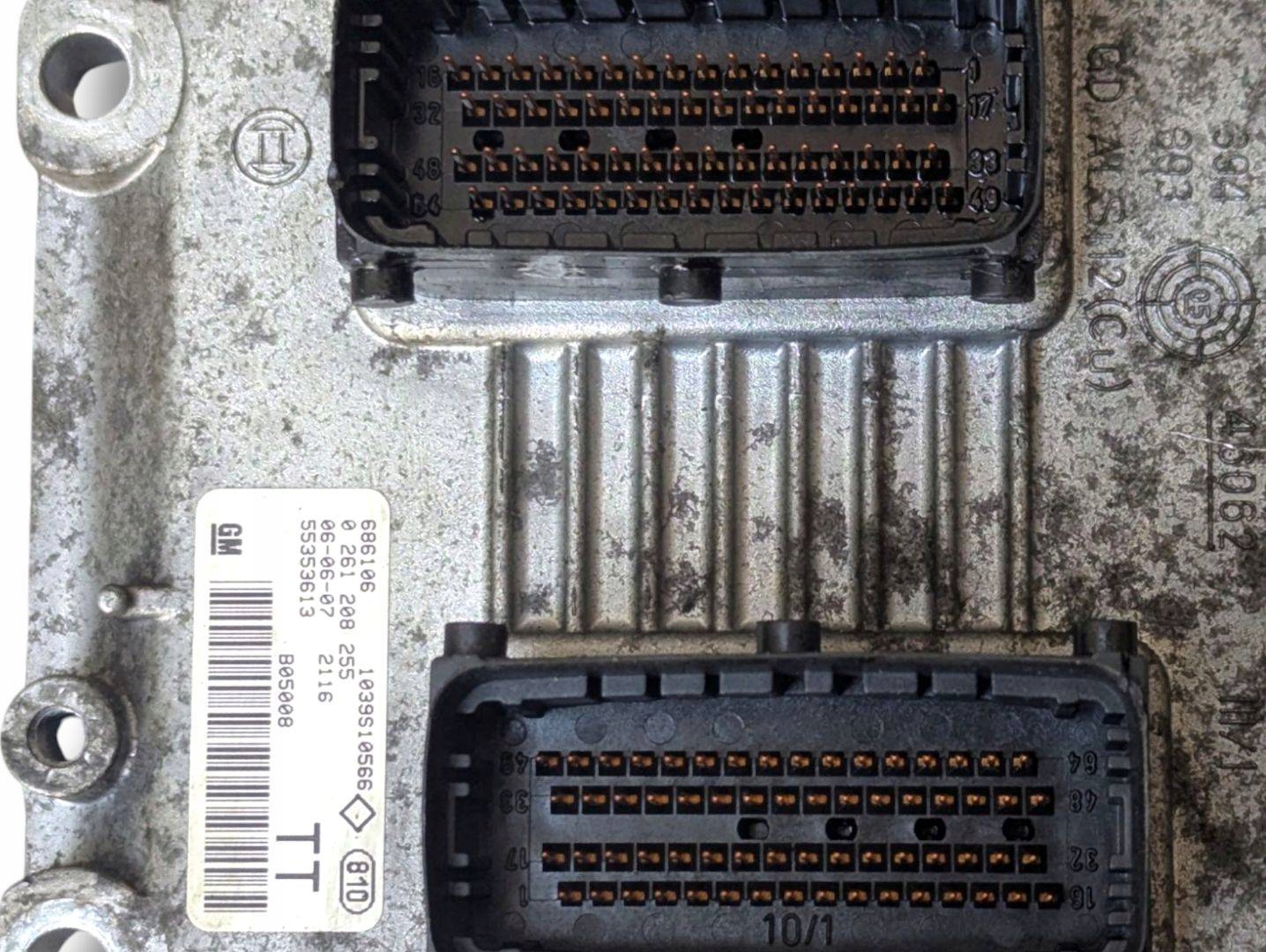 Montaggio startowy Opel Meriva A facelift 2006 55353613