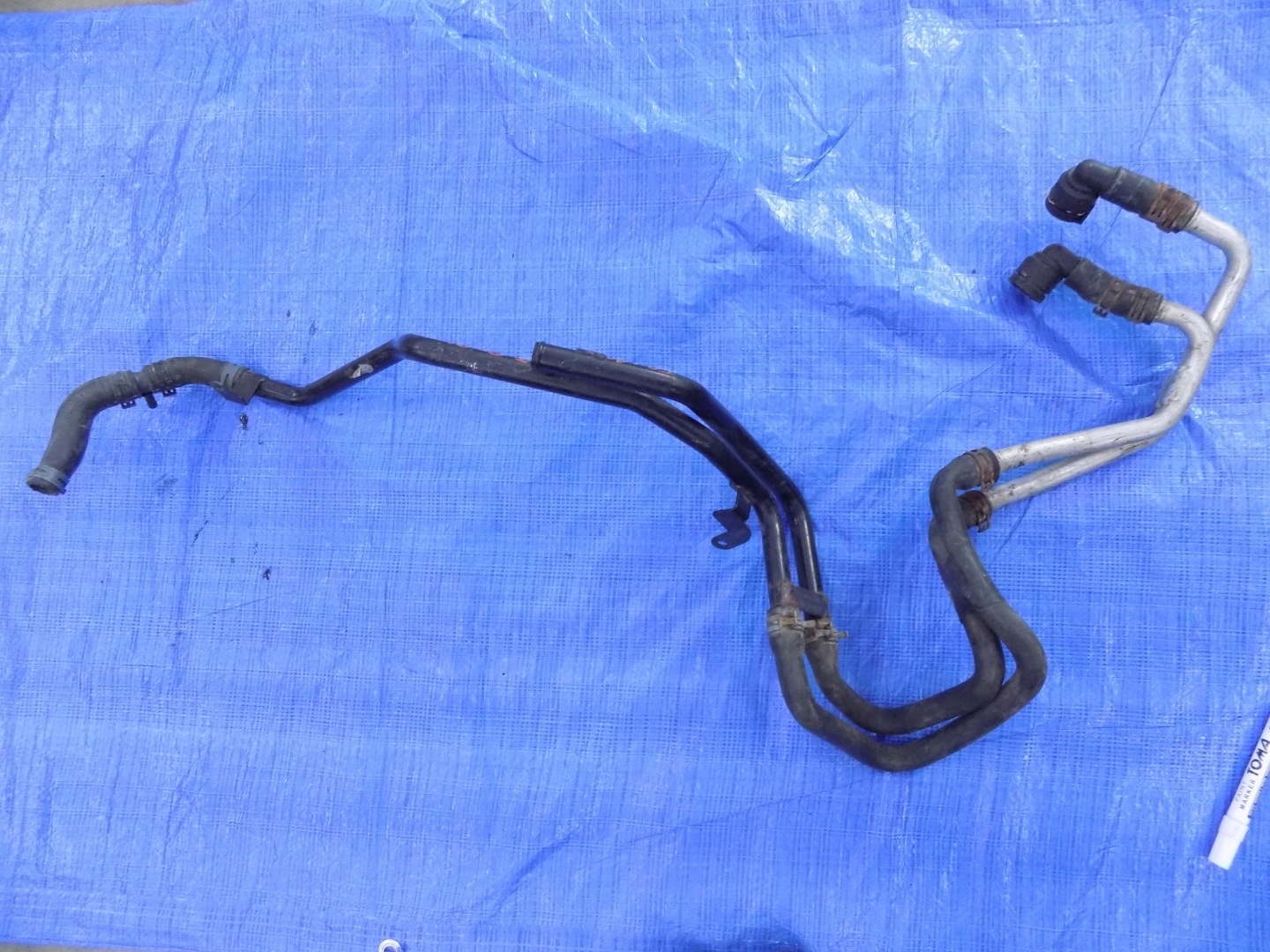hadice hadice RURKI vody VW TOUAREG 2,5TDI