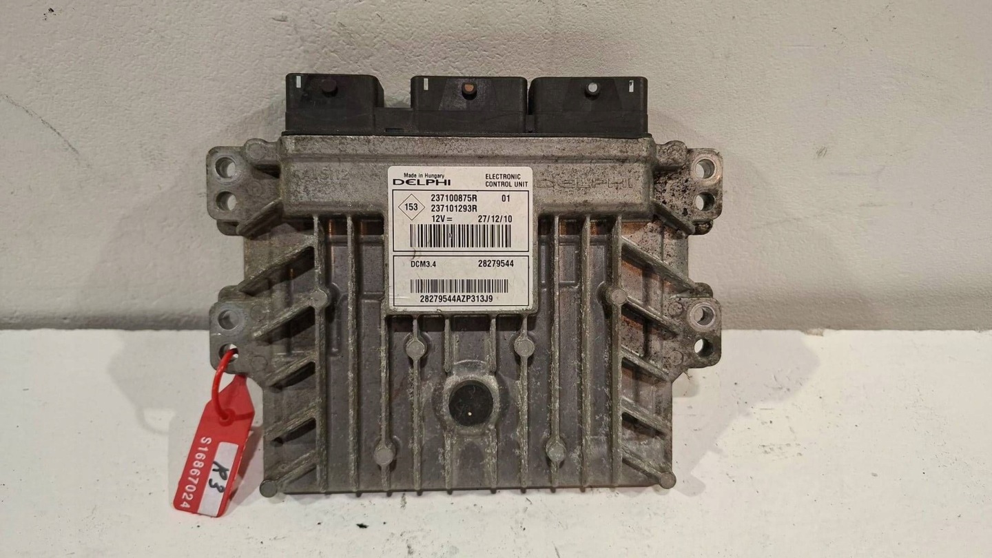 control unit of the engine computer 237100875R Renault Clio III Kangoo Modus 1.5 DCI