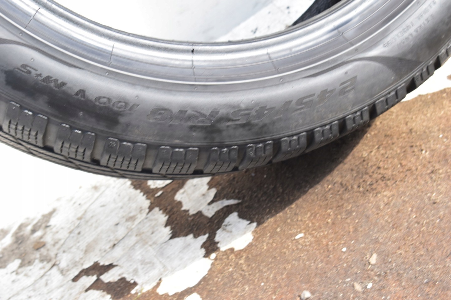 tyre winter PIRELLI P-ZERO Winter XL 245/45R18 100V 4,85mm