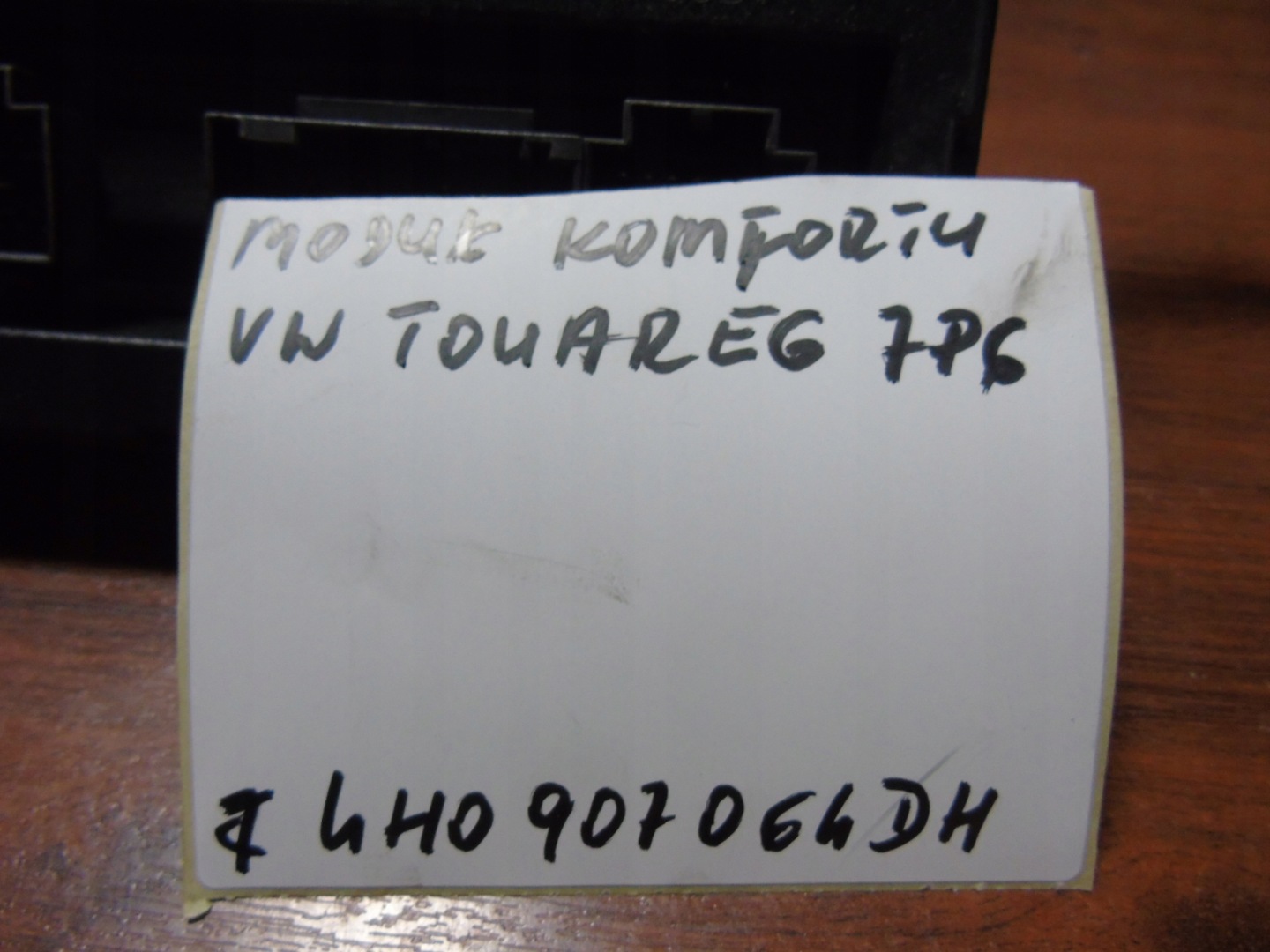 IDEALNY module control unit KOMFORTU VW TOUAREG 7P6 1 9