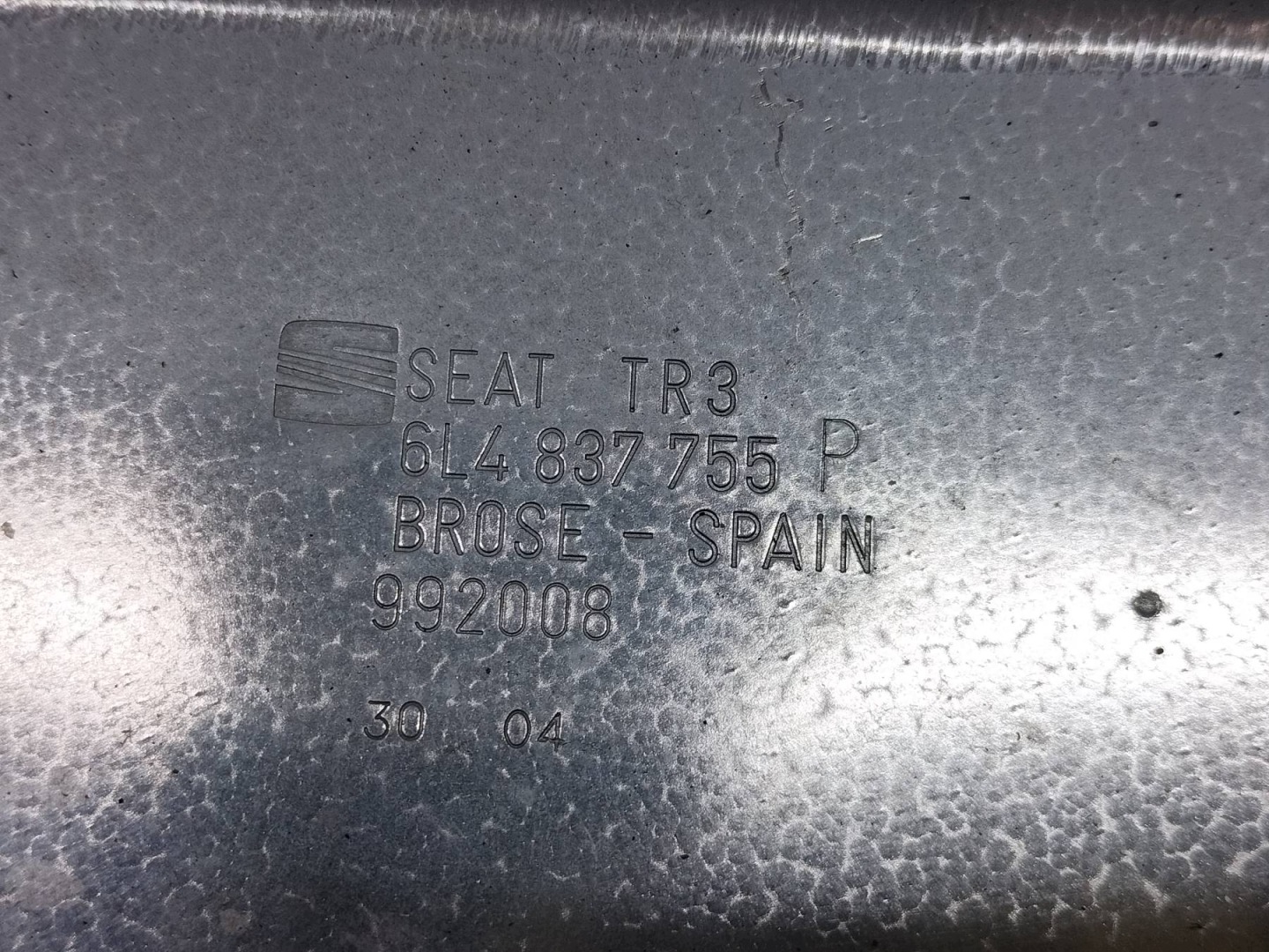 mechanism windows left front 6L4837755P Seat Cordoba II (2002-2009)