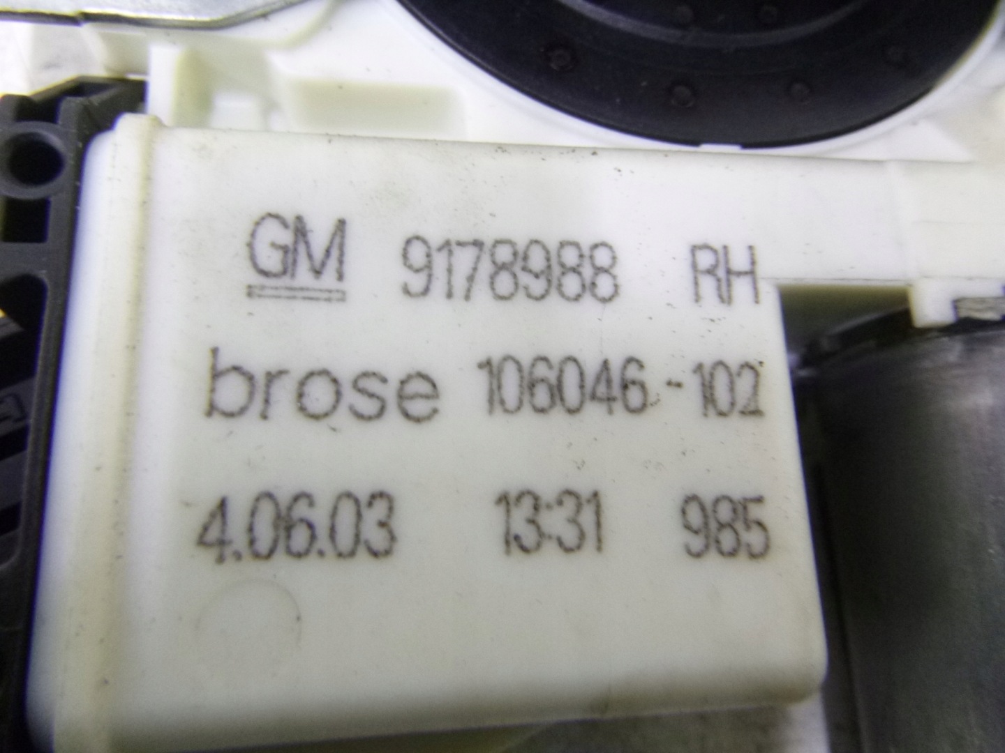 MÉCANISME VITRE AVANT DROITE OPEL SIGNUM 9178988