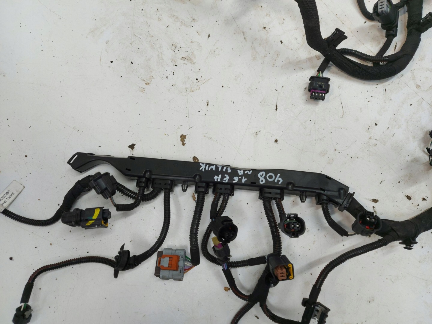 Peugeot 408 GT P54 bundle motor wiring 9846624080