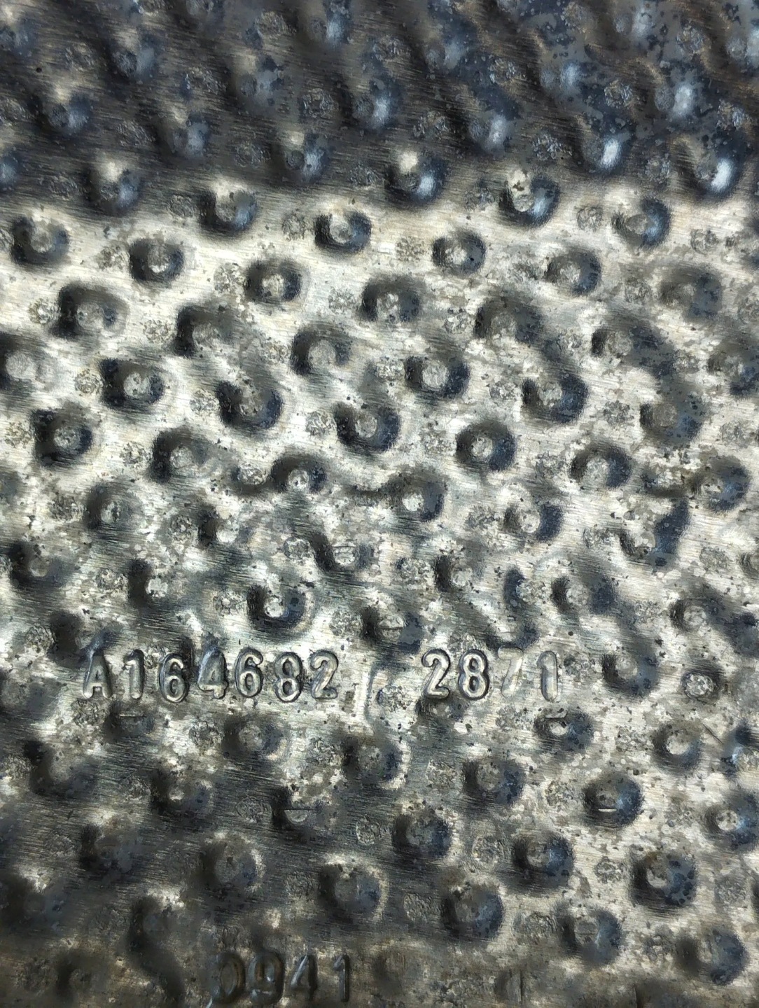 Mercedes ML W164 Blende Abdeckung TERMICZNA A1646822871