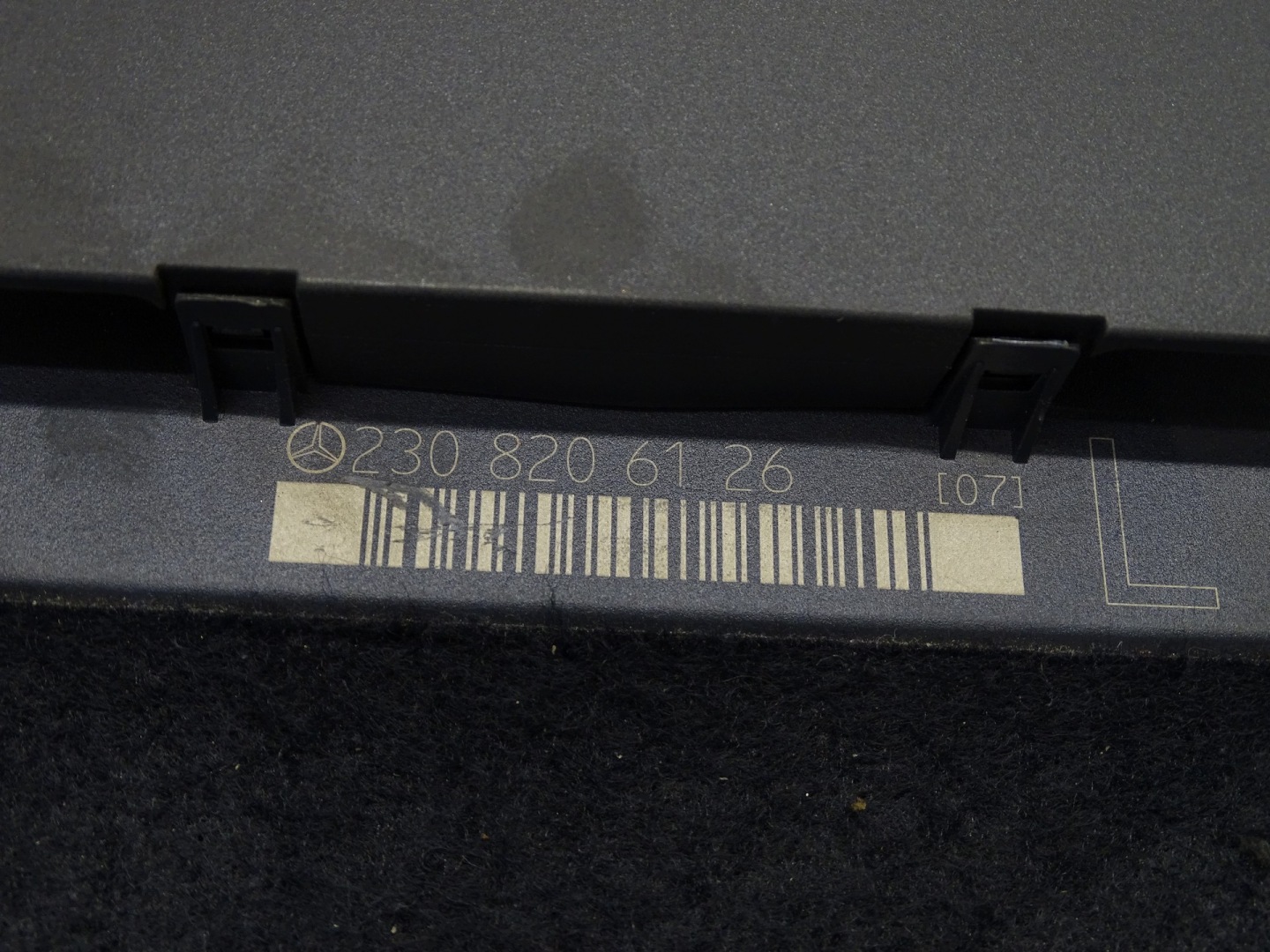 module control unit seat left MERCEDES R230 2308206126