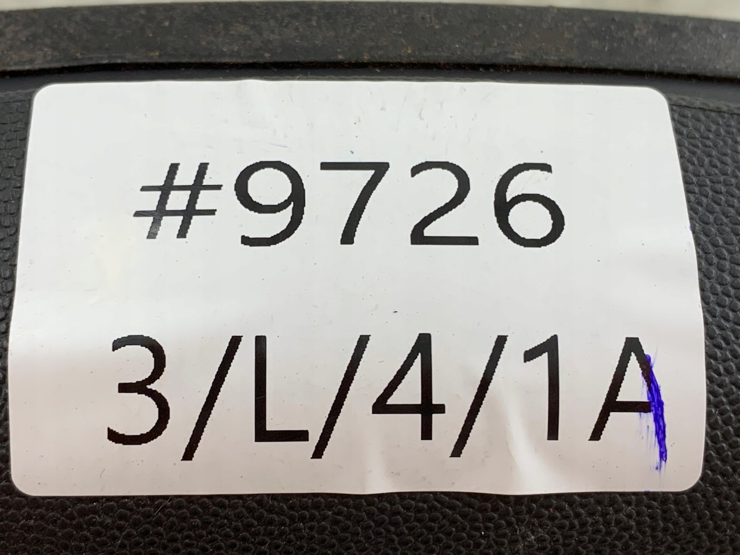 OPEL CORSA C airbag luft airbag 09130793