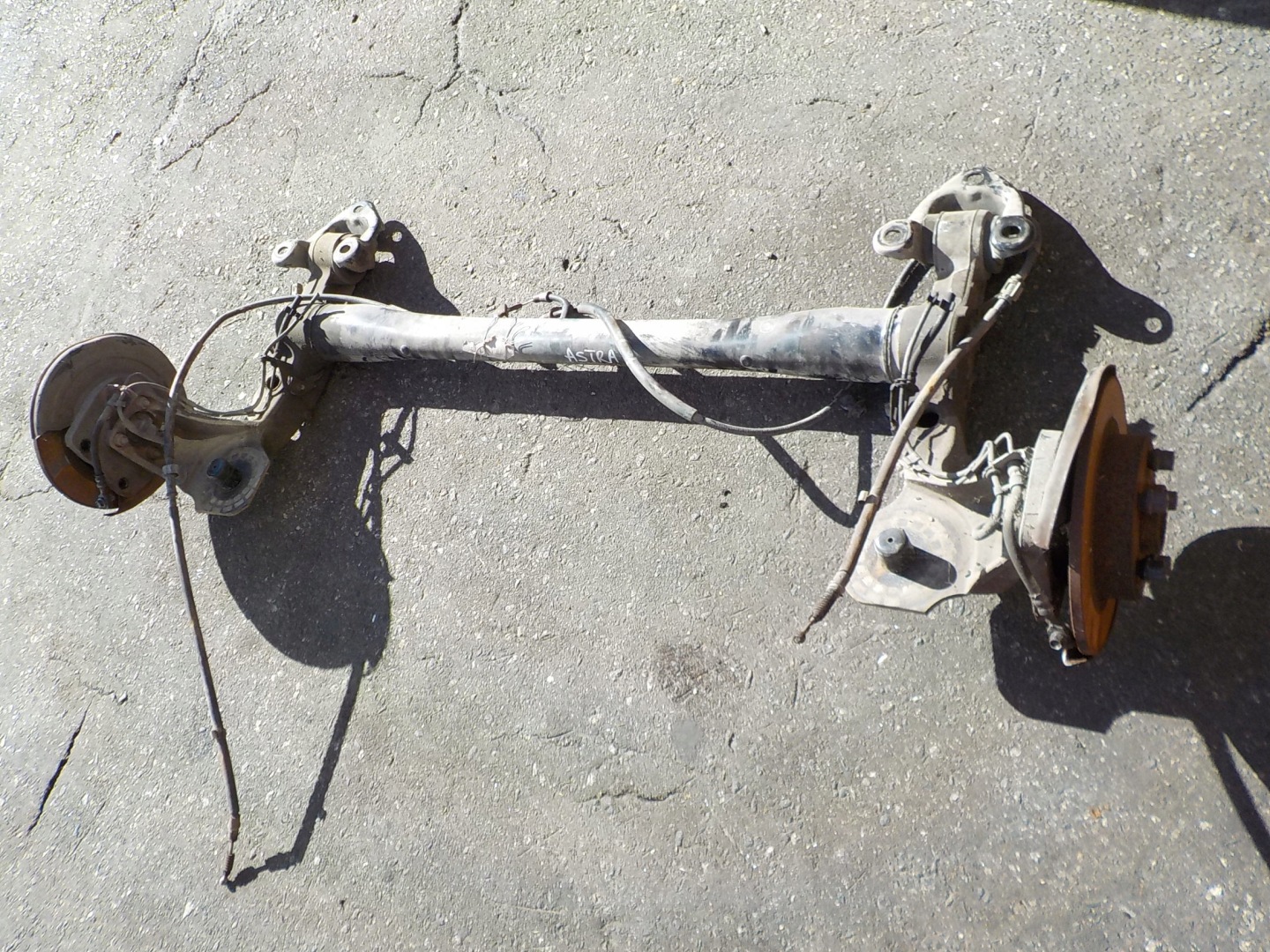 sider axis springing rear part opel astra H kombi 2007r
