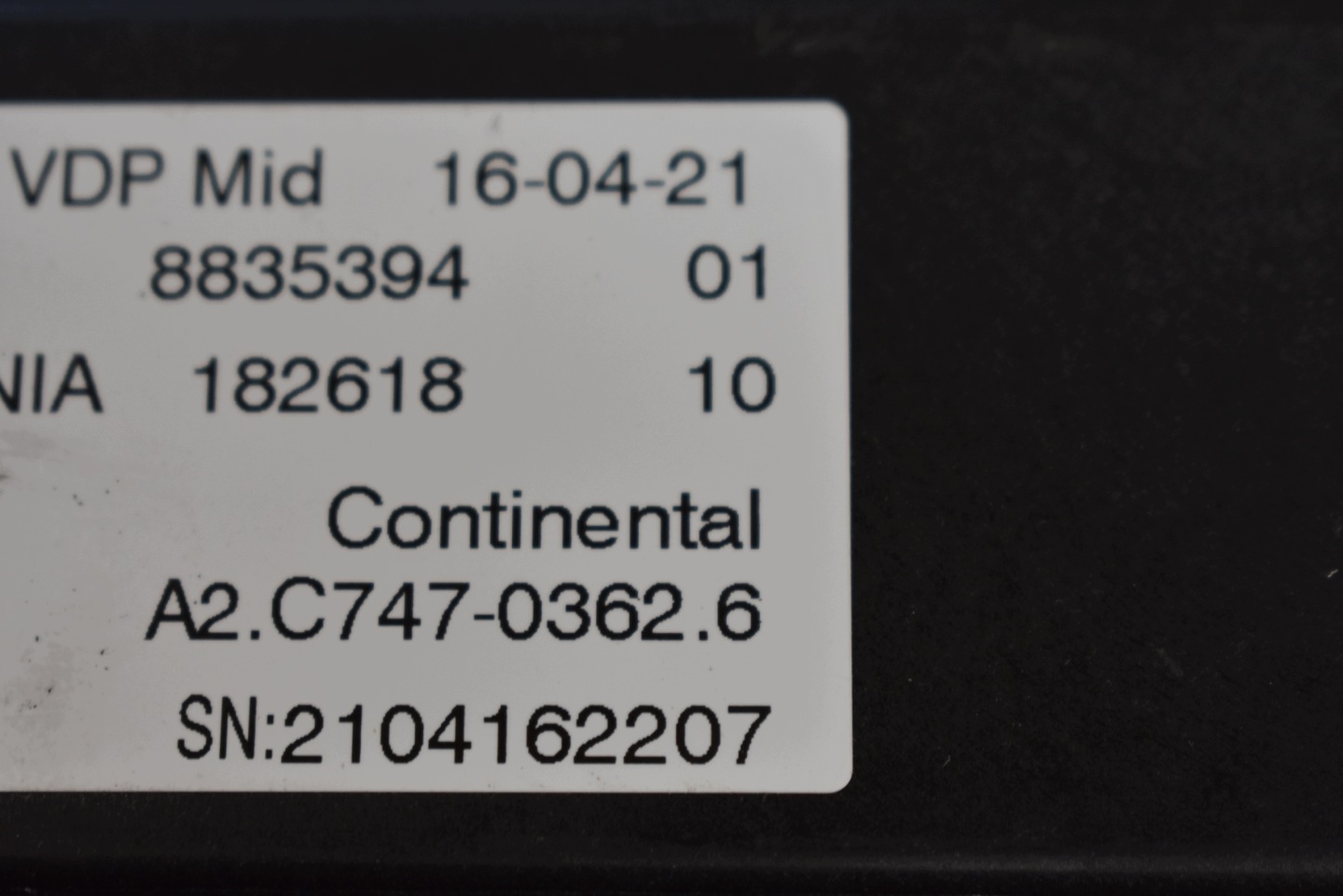 IDEALNY module control unit springing VDC VDP BMW X7 G07 1