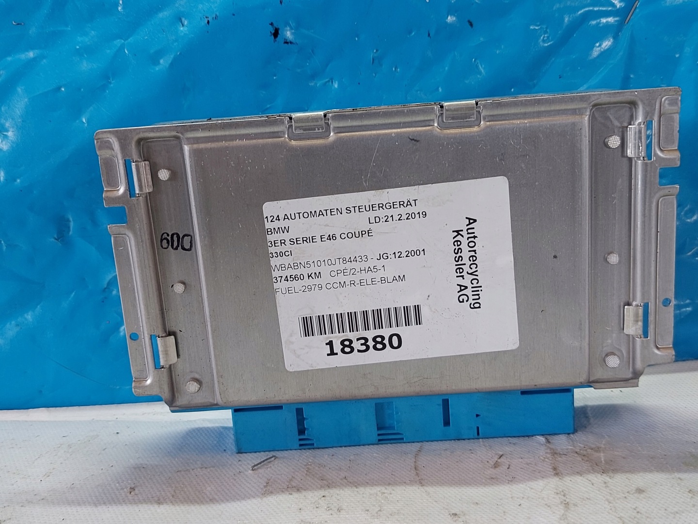 control unit gearboxes BMW E46 330i 0260002642