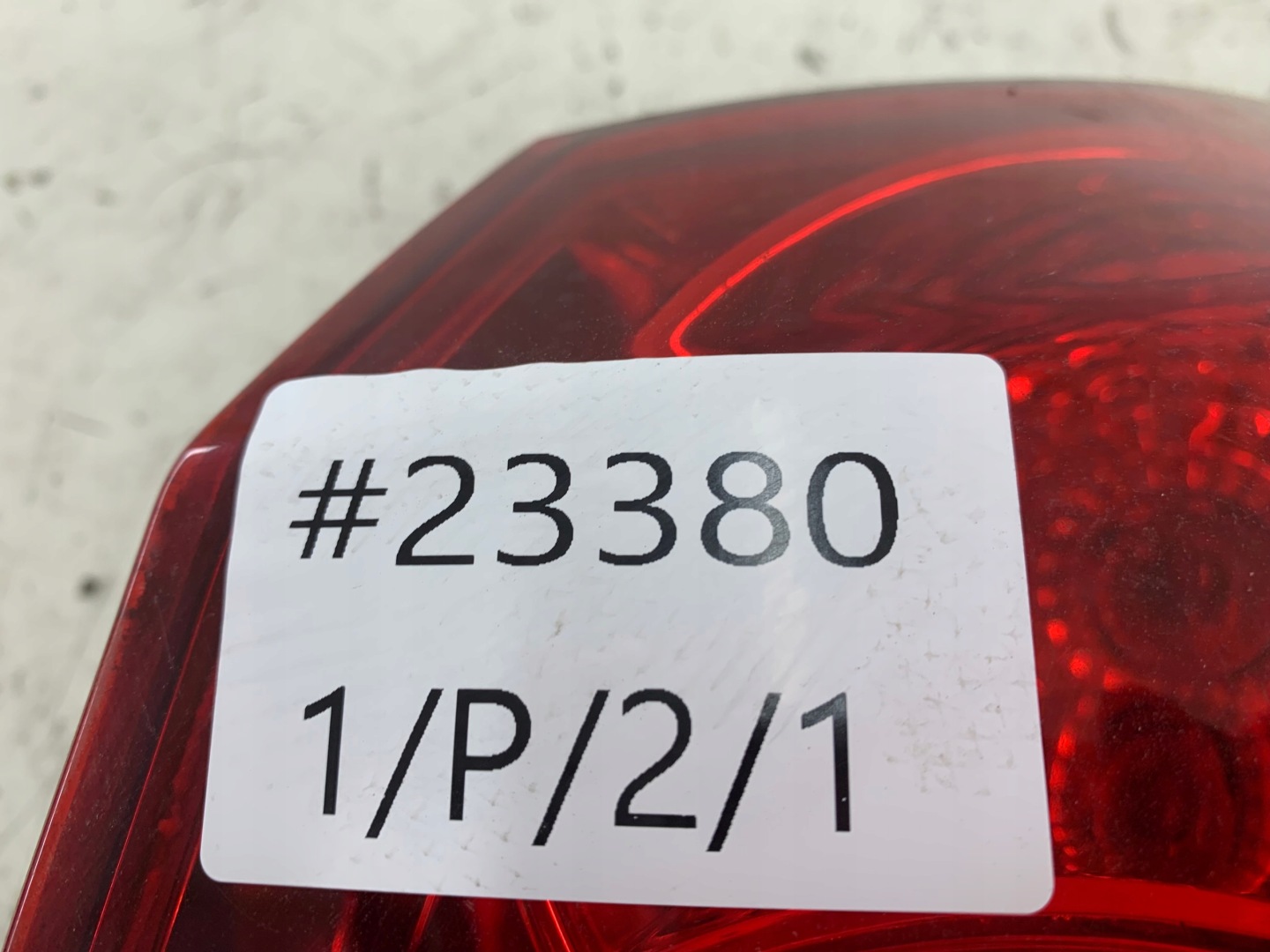 CHEVROLET KALOS light right rear part
