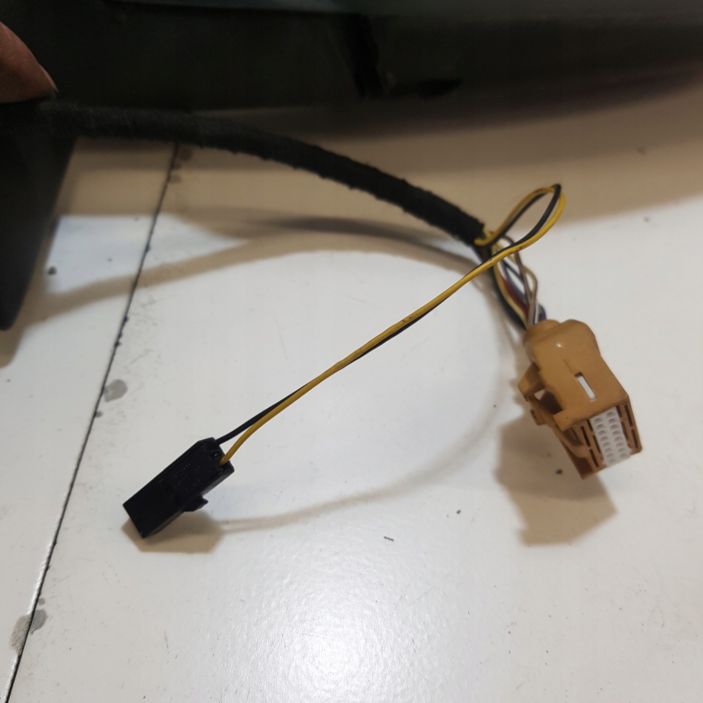 mirror left electrics VOLKSWAGEN TOUAREG 12+2 PIN